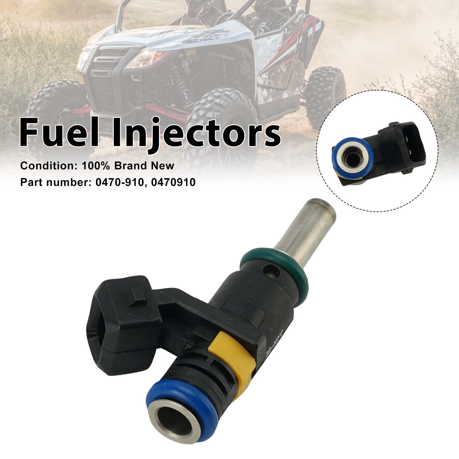 Iniettori di carburante Arctic Cat WILDCAT 1000 2012-2016 0470-910