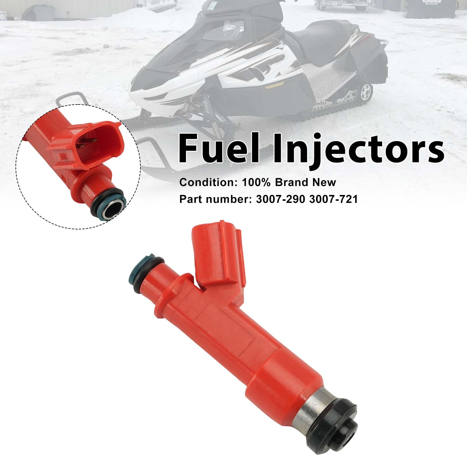 2007-2011 Arctic Cat F1000 M1000 3007-721 Injetores de combustível 3007-290