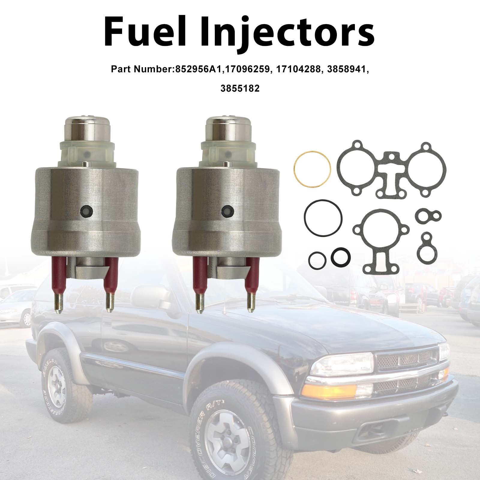 MerCruiser 4,3 L 5,0 L 5,7 L Marine 3855182 Injecteurs de corps de papillon 17104288