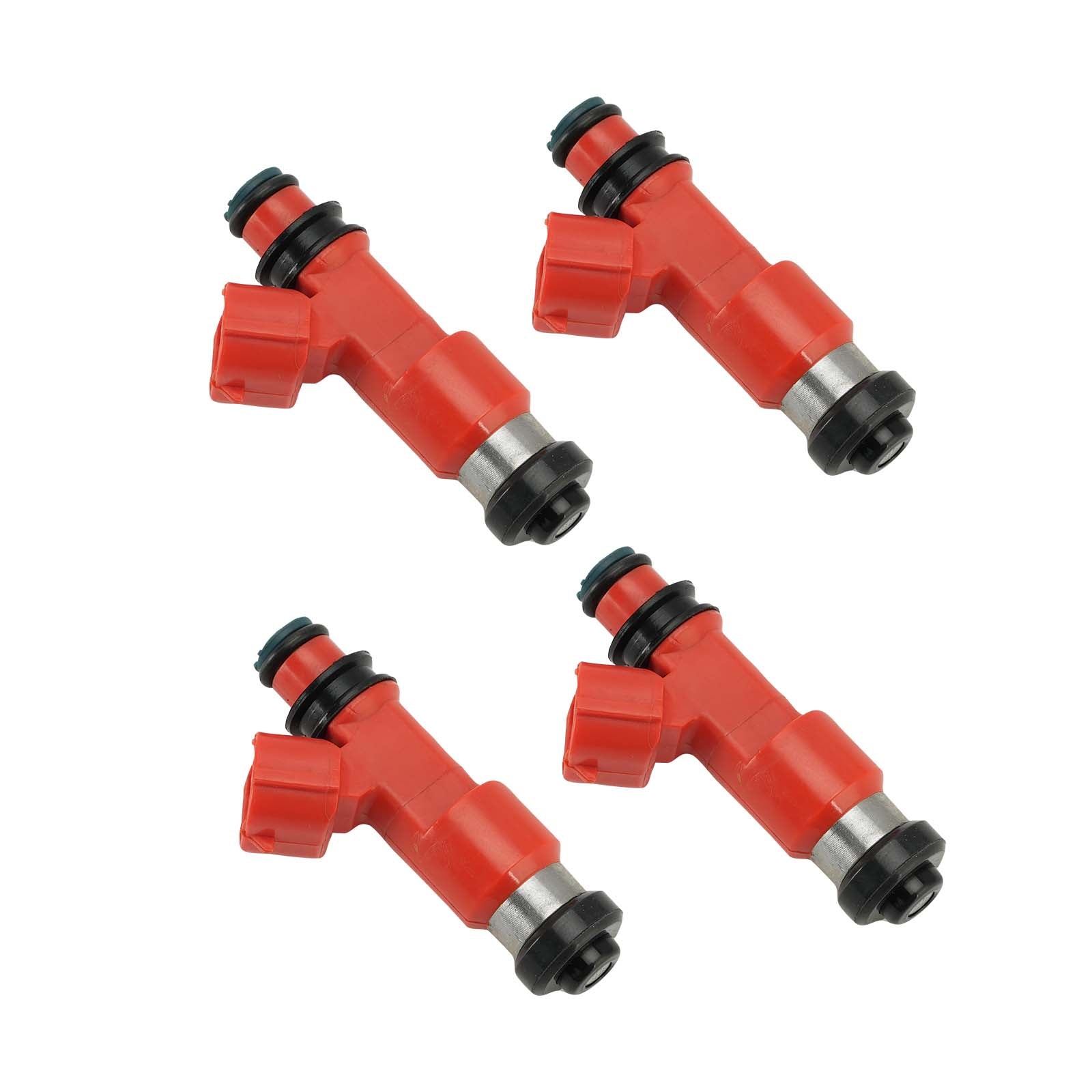 4PC 02-09 Honda VFR800 15710-65J00 Fuel Injectors 16450-MCW-004