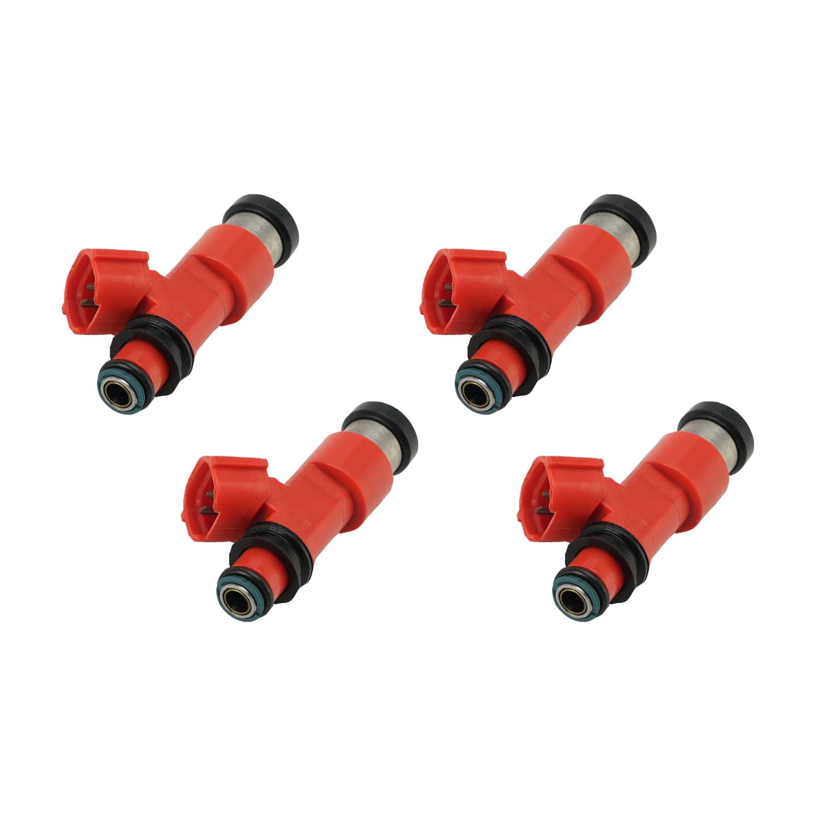4PC 02-09 Honda VFR800 15710-65J00 Fuel Injectors 16450-MCW-004