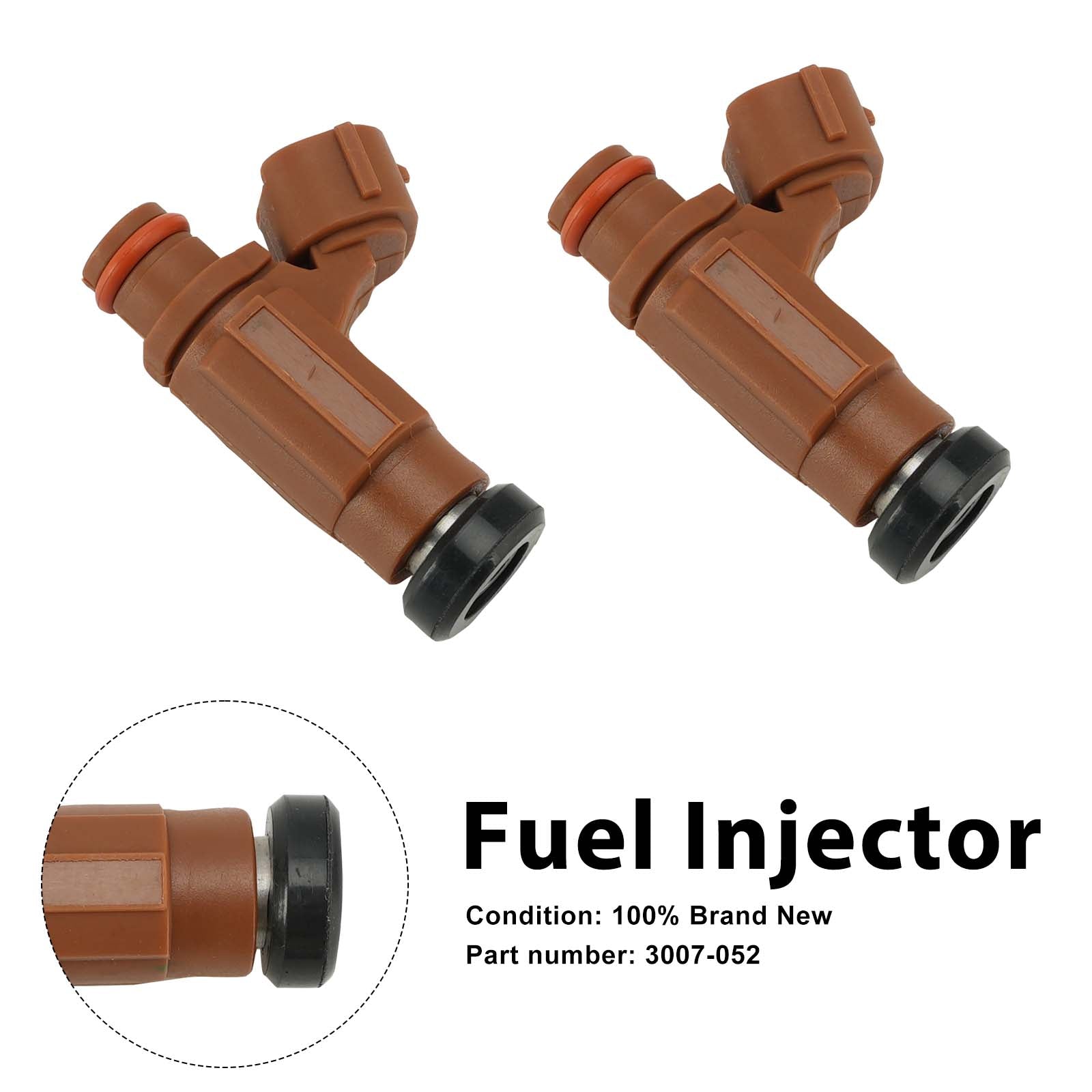 2PC 2004-2017 Arctic Cat Sno Pro 500 F5 ZR 4000 Fuel Injectors 3007-052
