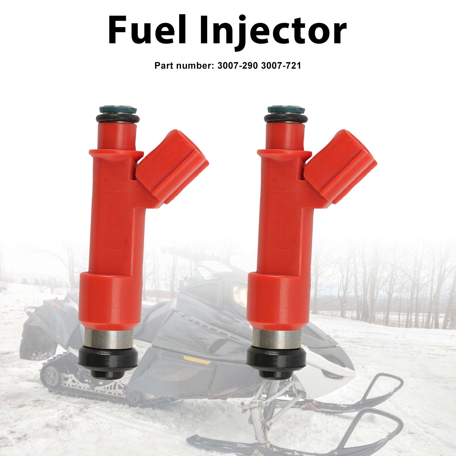 2 pièces 2007-2011 arctique Cat F1000 M1000 3007-721 injecteurs de carburant 3007-290