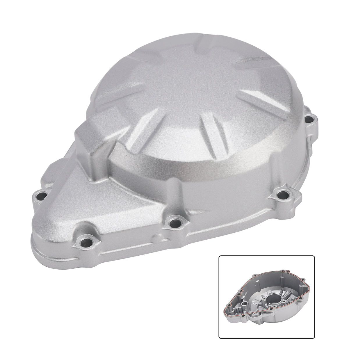 2017-2019 Kawasaki Z900 Engine Cylinder Head Guards Silver Cover Protector