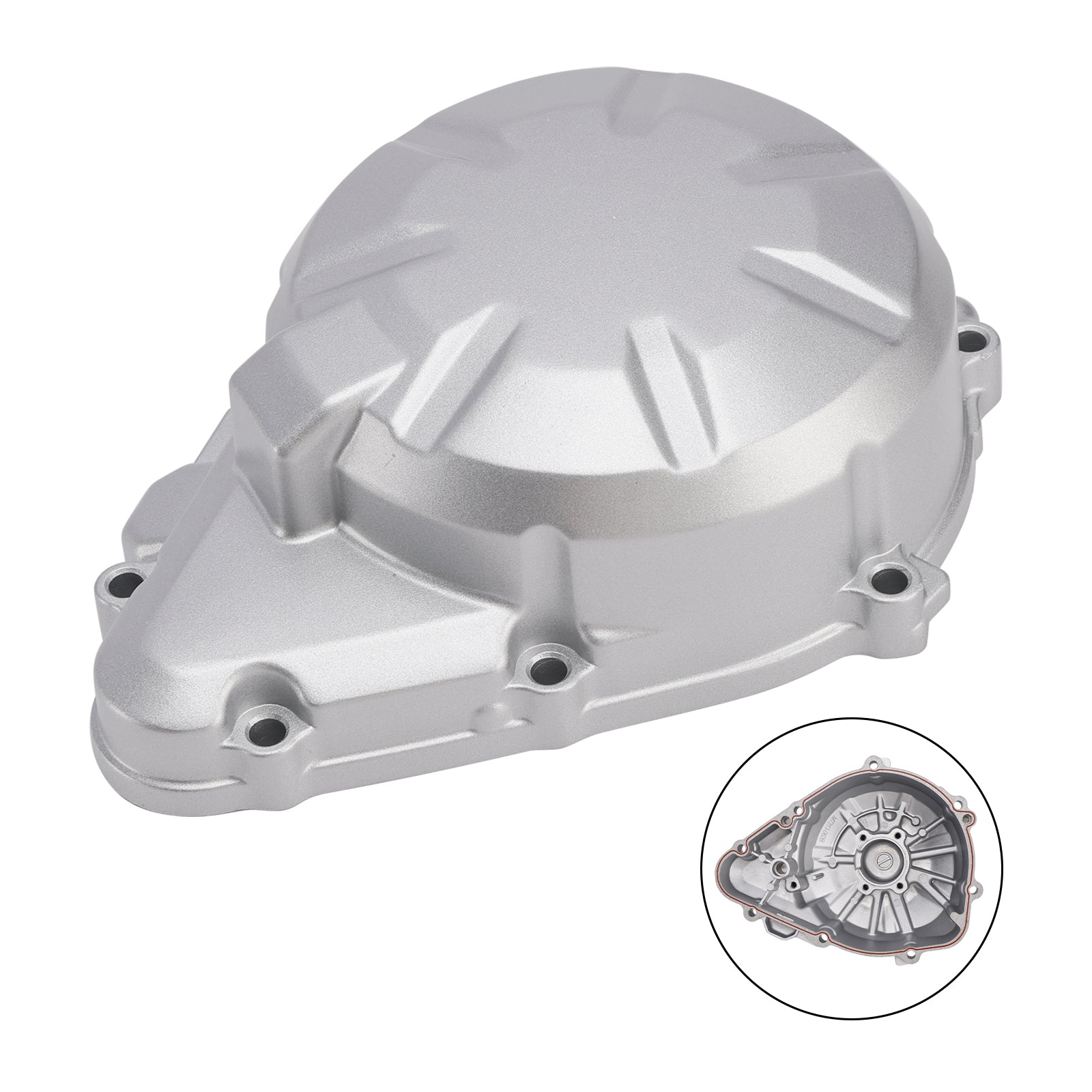 17-19 Protetores de cabeça de cilindro de motor Kawasaki Z900 prata