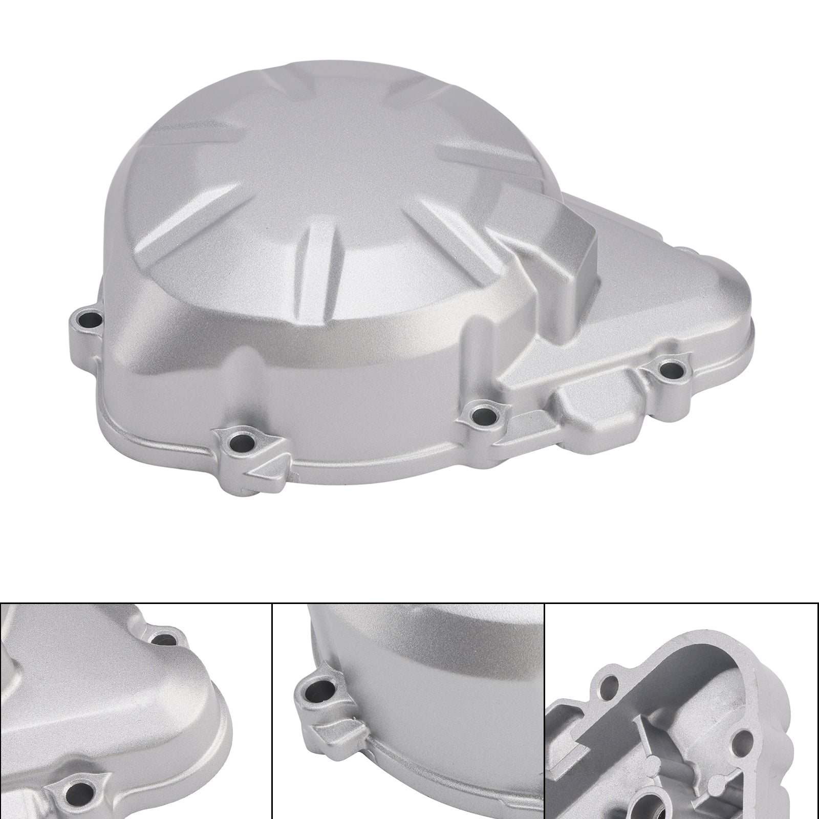 17-19 Protetores de cabeça de cilindro de motor Kawasaki Z900 prata