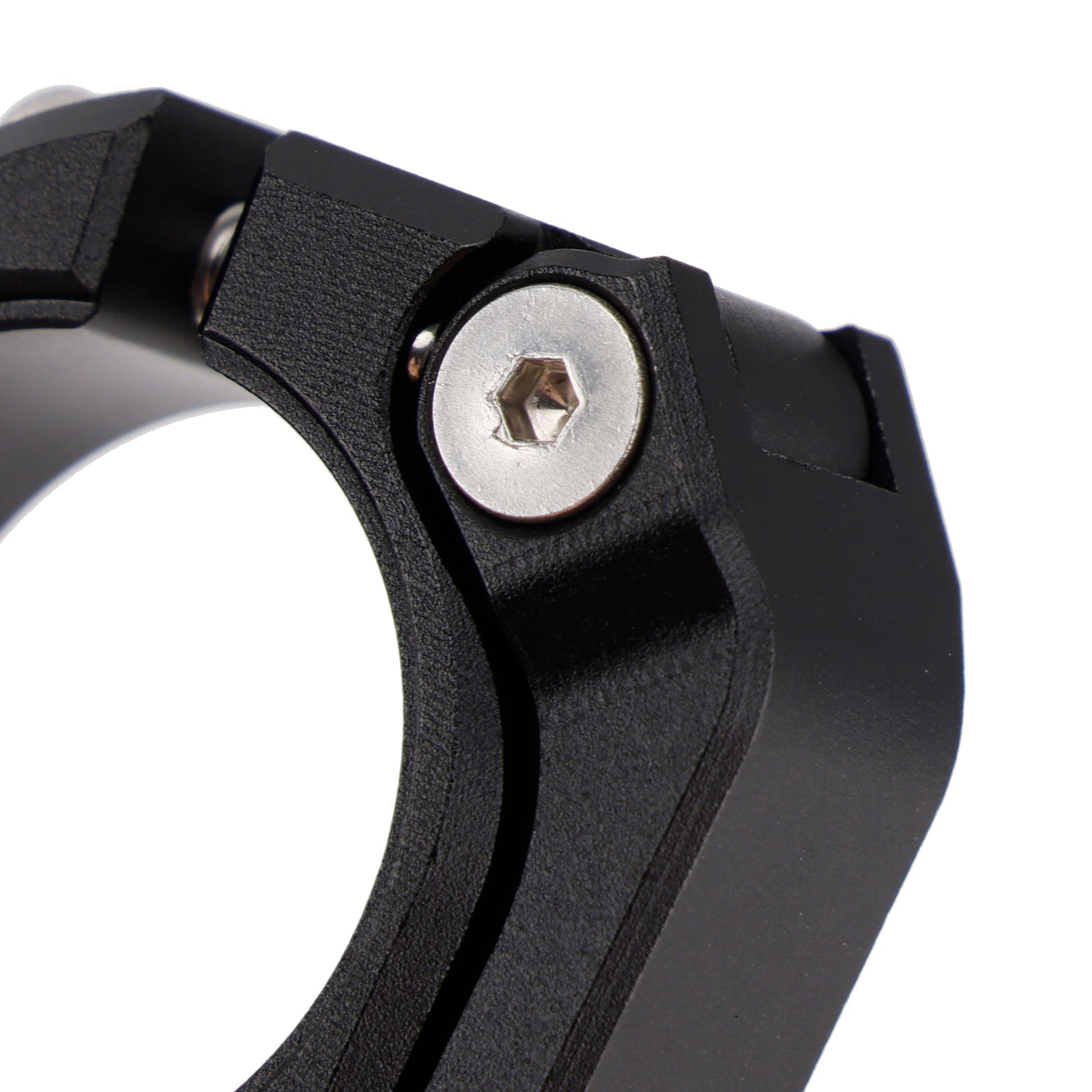 Suporte de montagem de gancho para capacete de motocicleta utv preto 22-25mm universal
