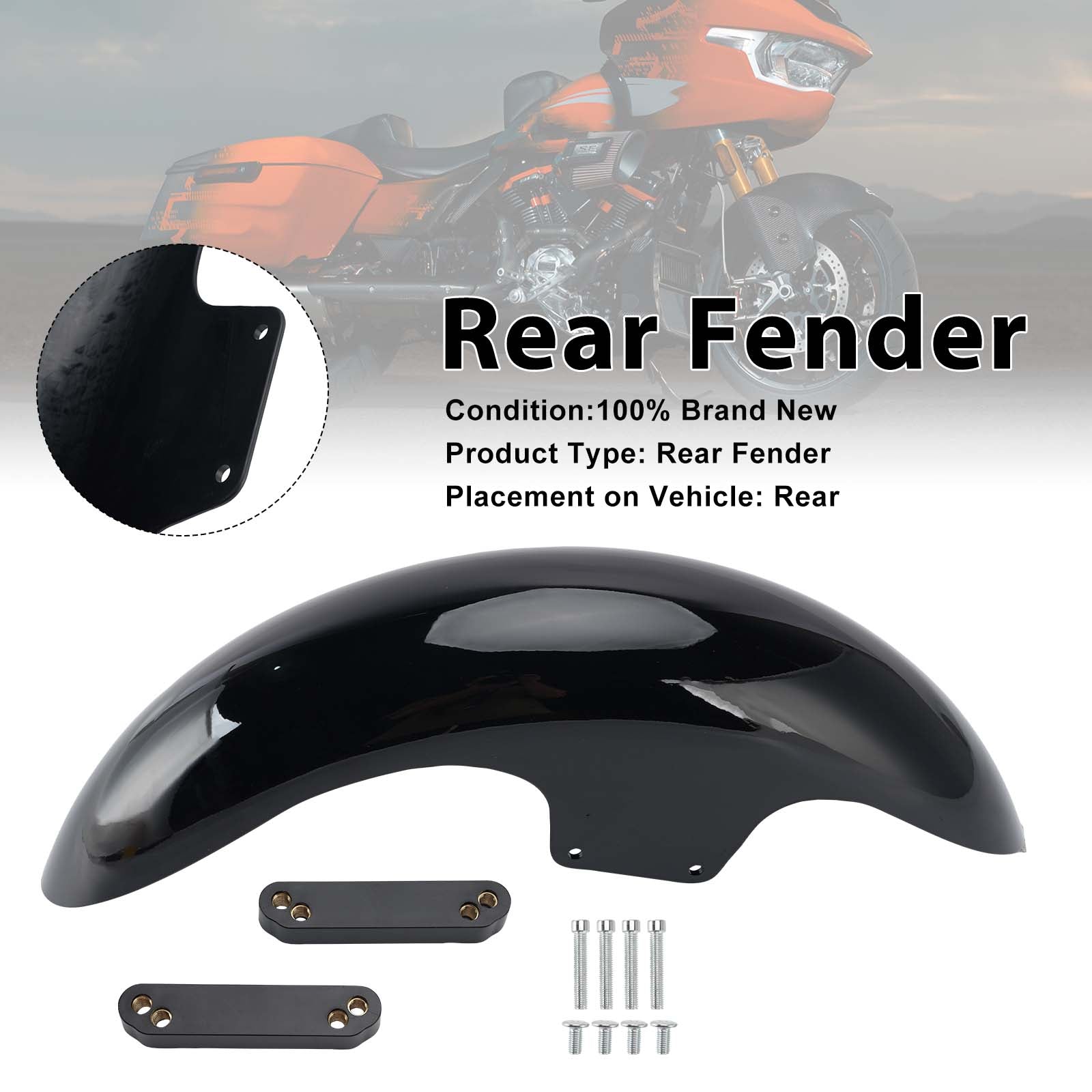 2023-2026 CVO Road Glide Street Glide FLTRX FLHX 21inch Front Fender