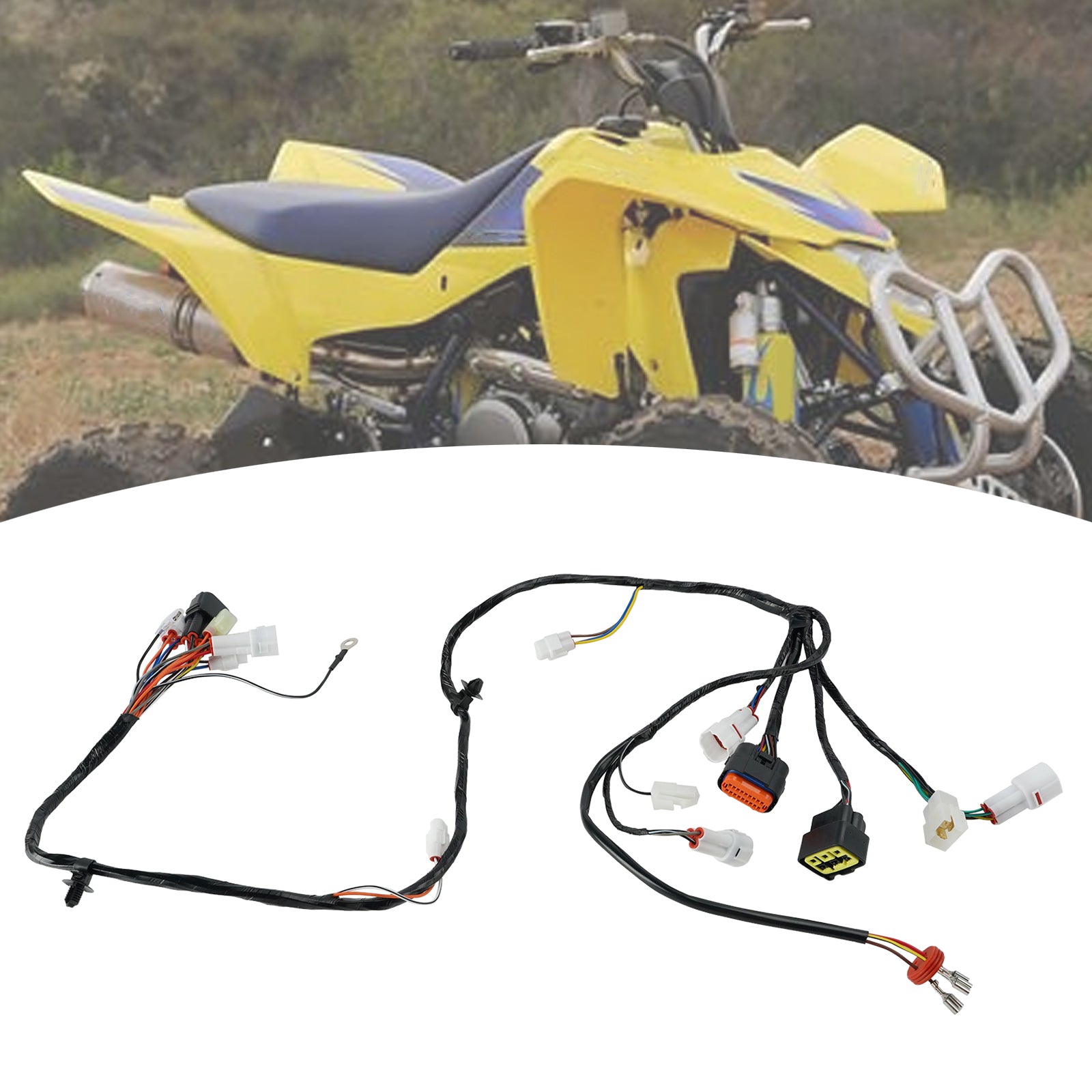 Chicote elétrico 2005-2008 Suzuki Quadsport Ltz400 36610-07G30 3661007G30