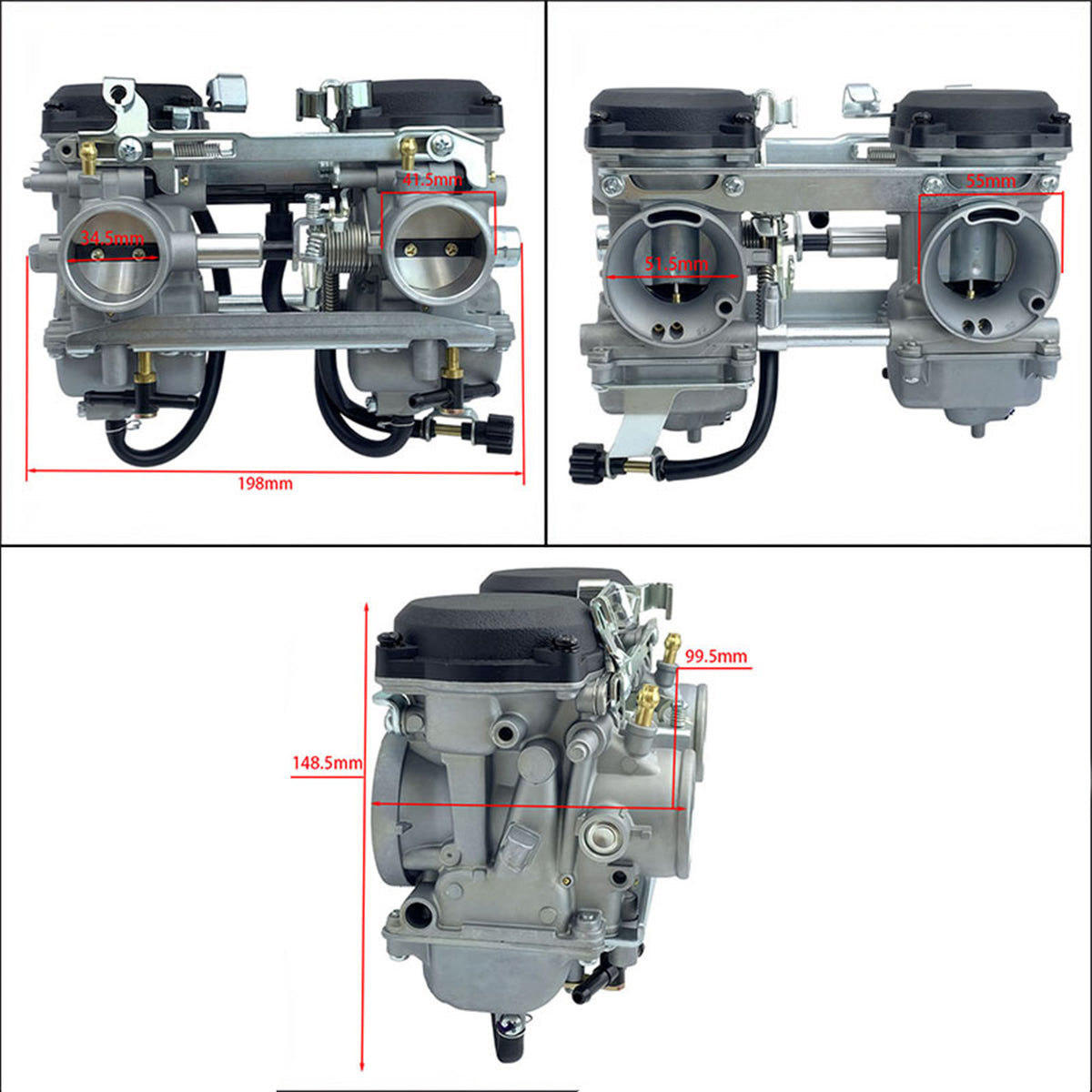 1996-2009 Kawasaki Vulcan 500 LTDEN500C 15004-0045 15003-1235 Carburetor Carb