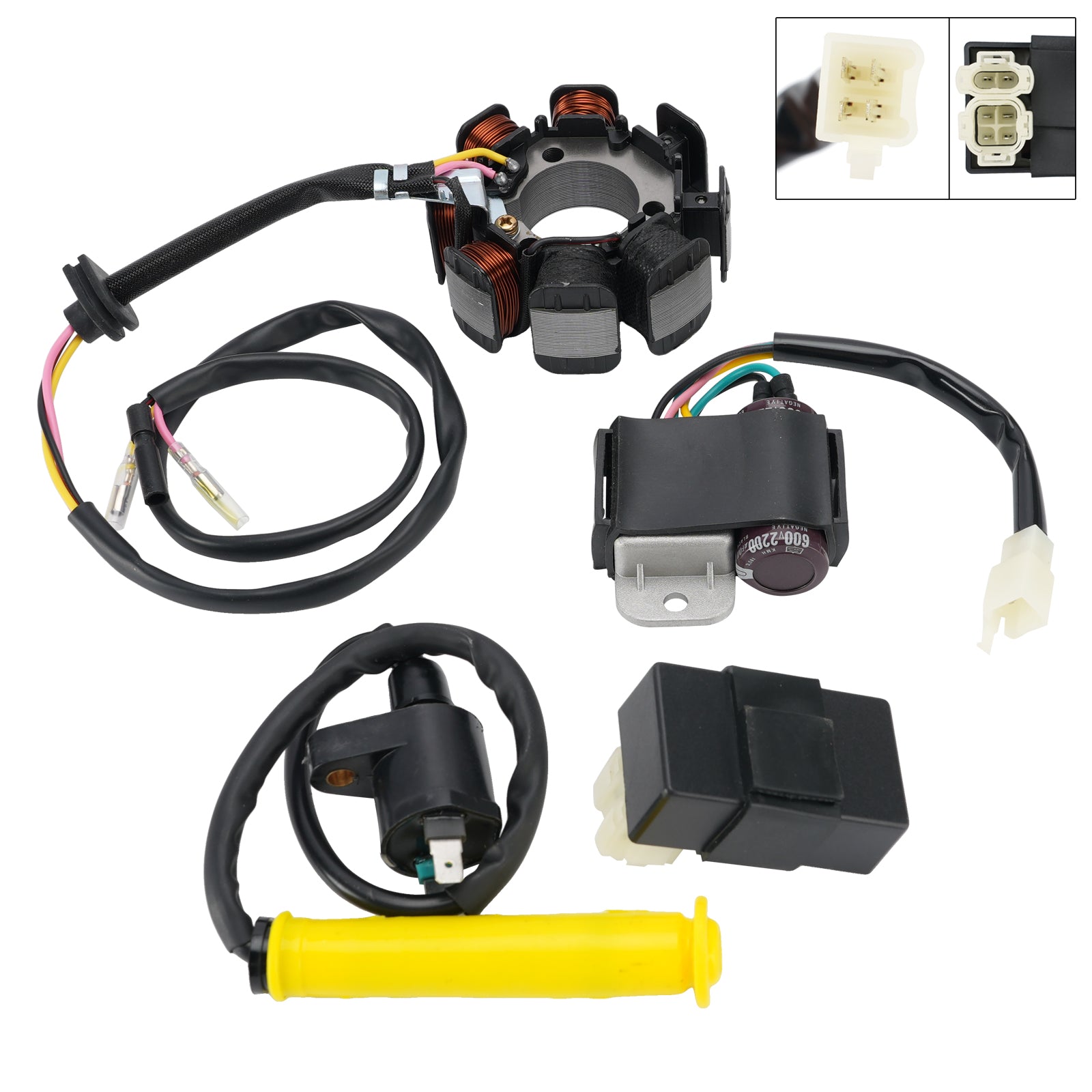 Kit de bobina de ignição da caixa CDI do regulador do estator Honda XR 250R XR250R 1986-1995