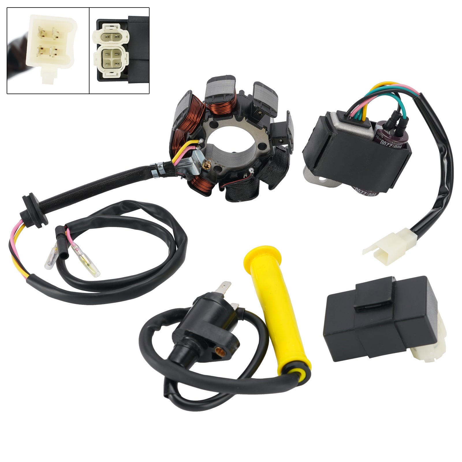 Kit de bobina de ignição da caixa CDI do regulador do estator Honda XR 250R XR250R 1986-1995