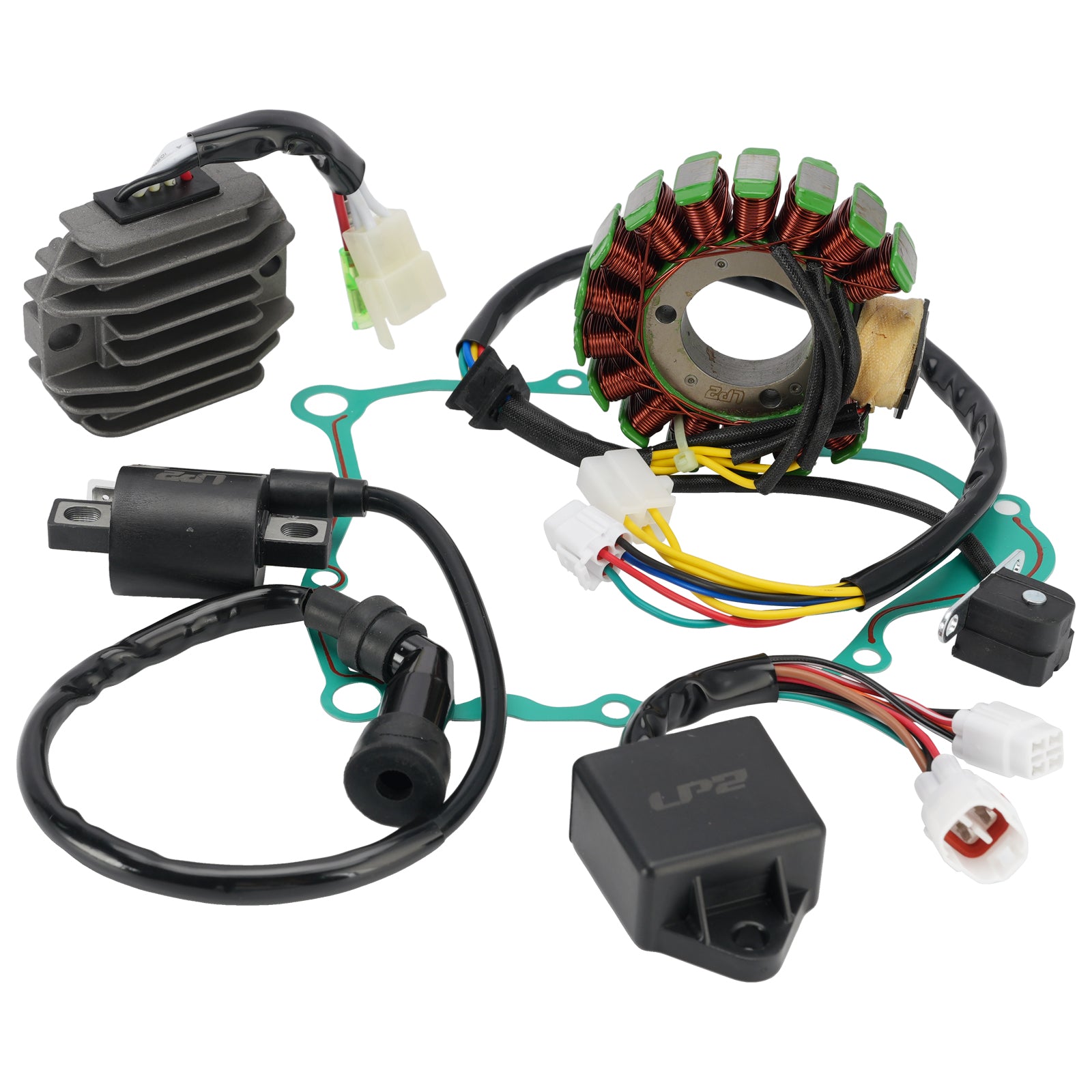 1997-2001 Yamaha Timberwolf 250 YFB250FW Stator Regulator CDI Box Ignition Coil