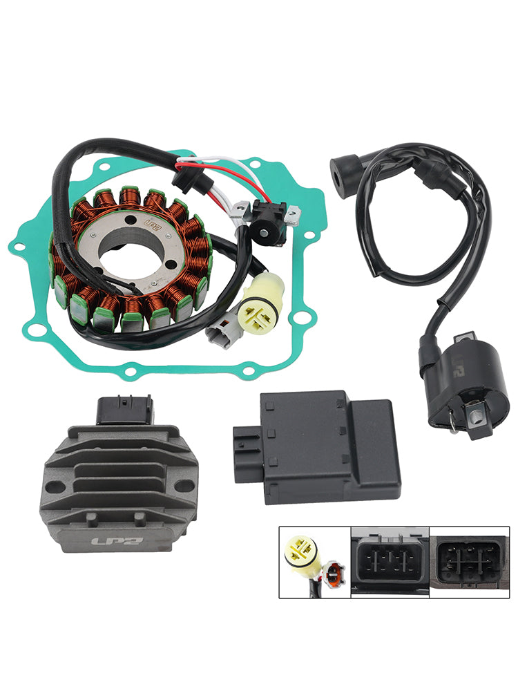 2004-2013 Yamaha YFM125 Grizzly Stator Regulator CDI Box Ignition Coil Gasket