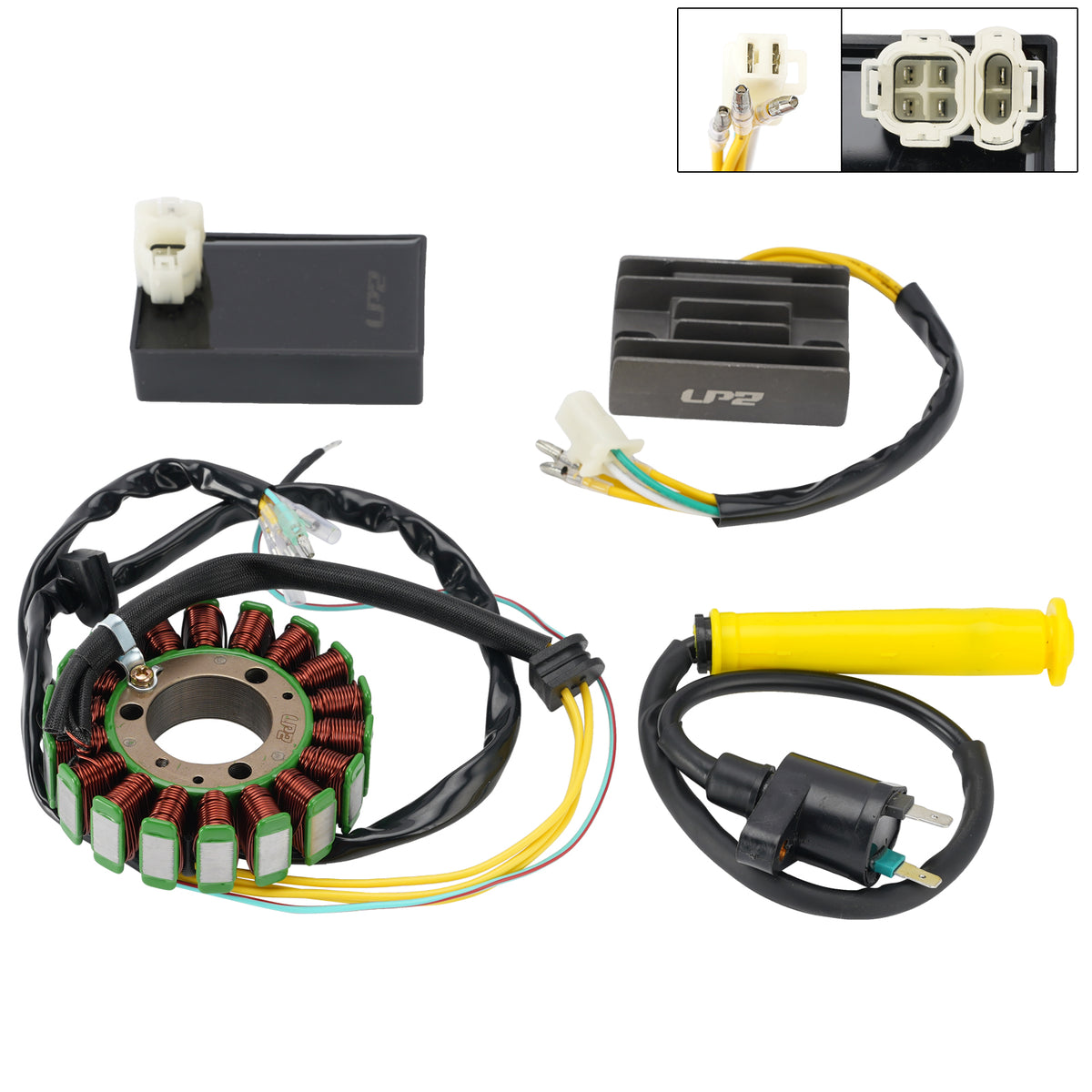 1990 1991 1992 Honda XLR250R MD22 Stator Regulator CDI Box Ignition Coil Kit