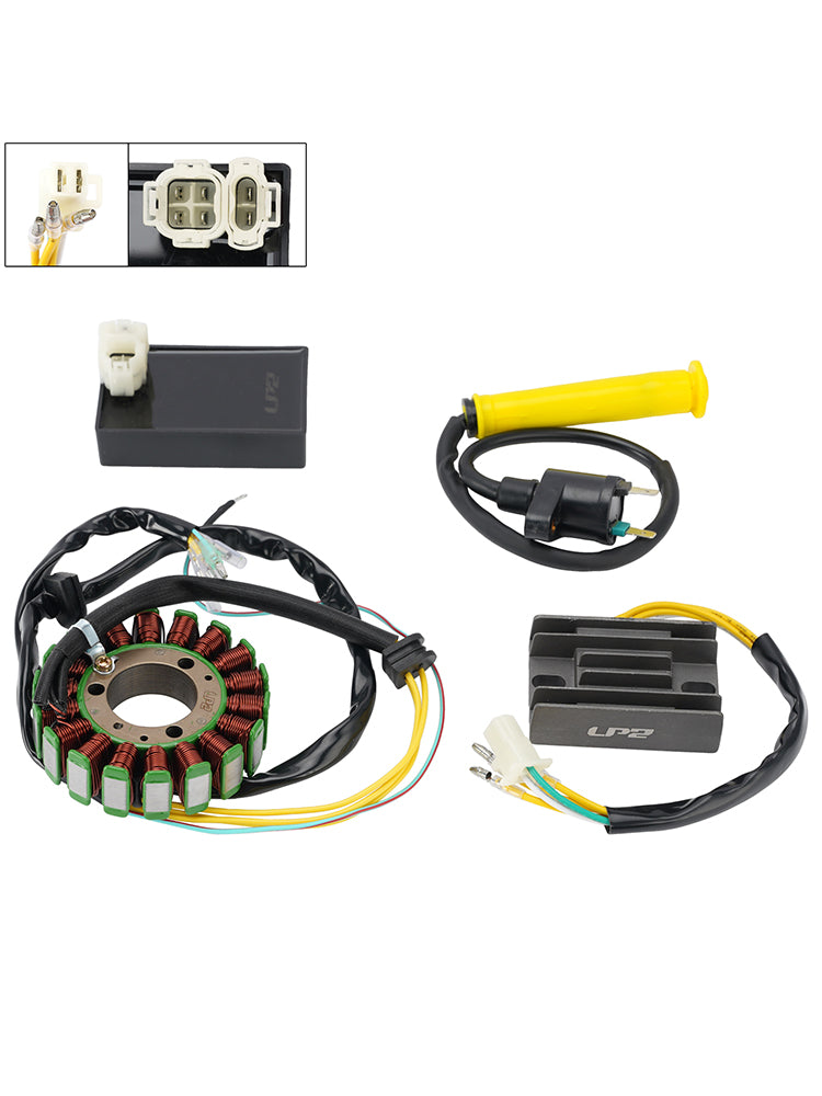 1990 1991 1992 Honda XLR250R MD22 Stator Regulator CDI Box Ignition Coil Kit