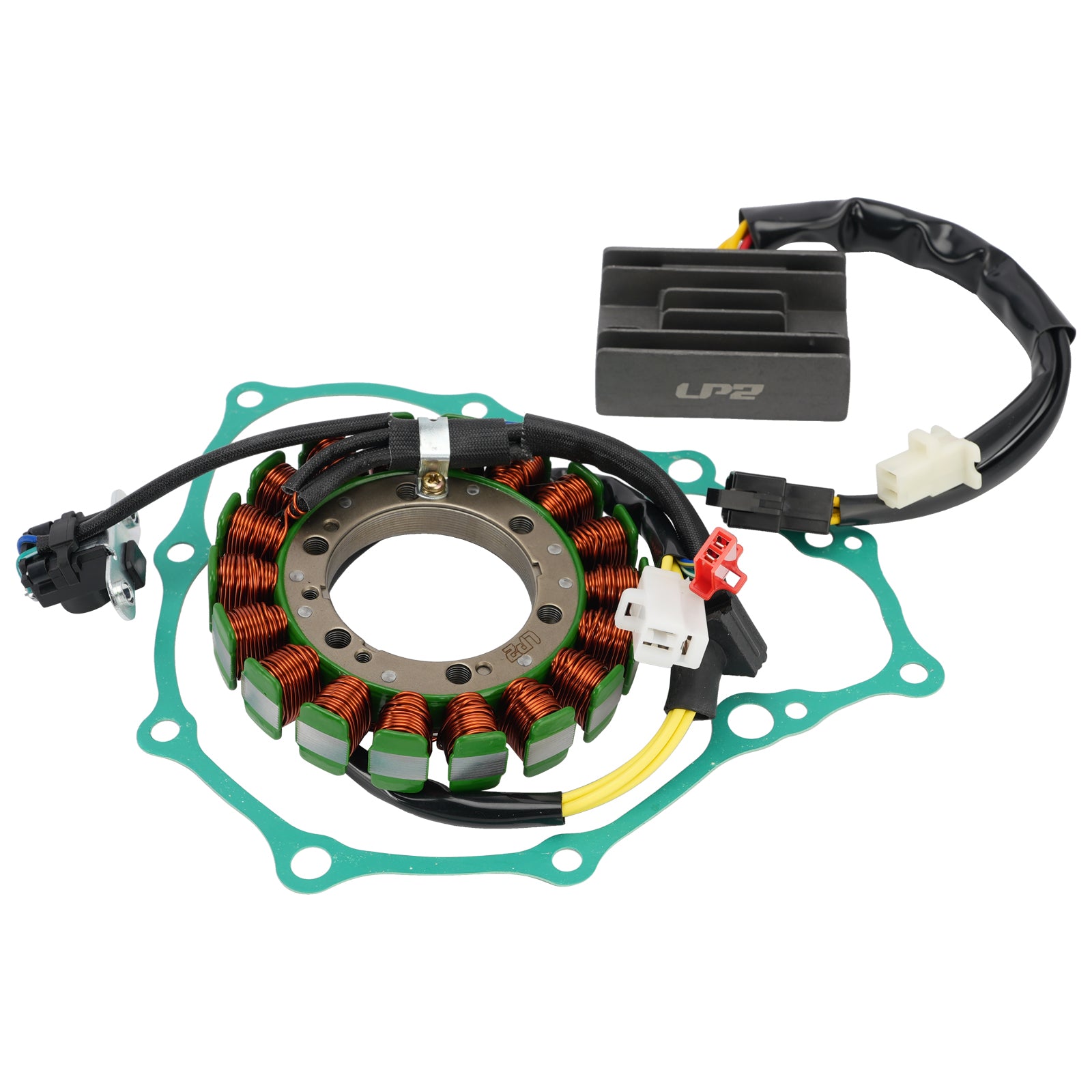 2005-2008 Honda XR400 Motard 07 06 Stator Regulator Rectifier with Gasket