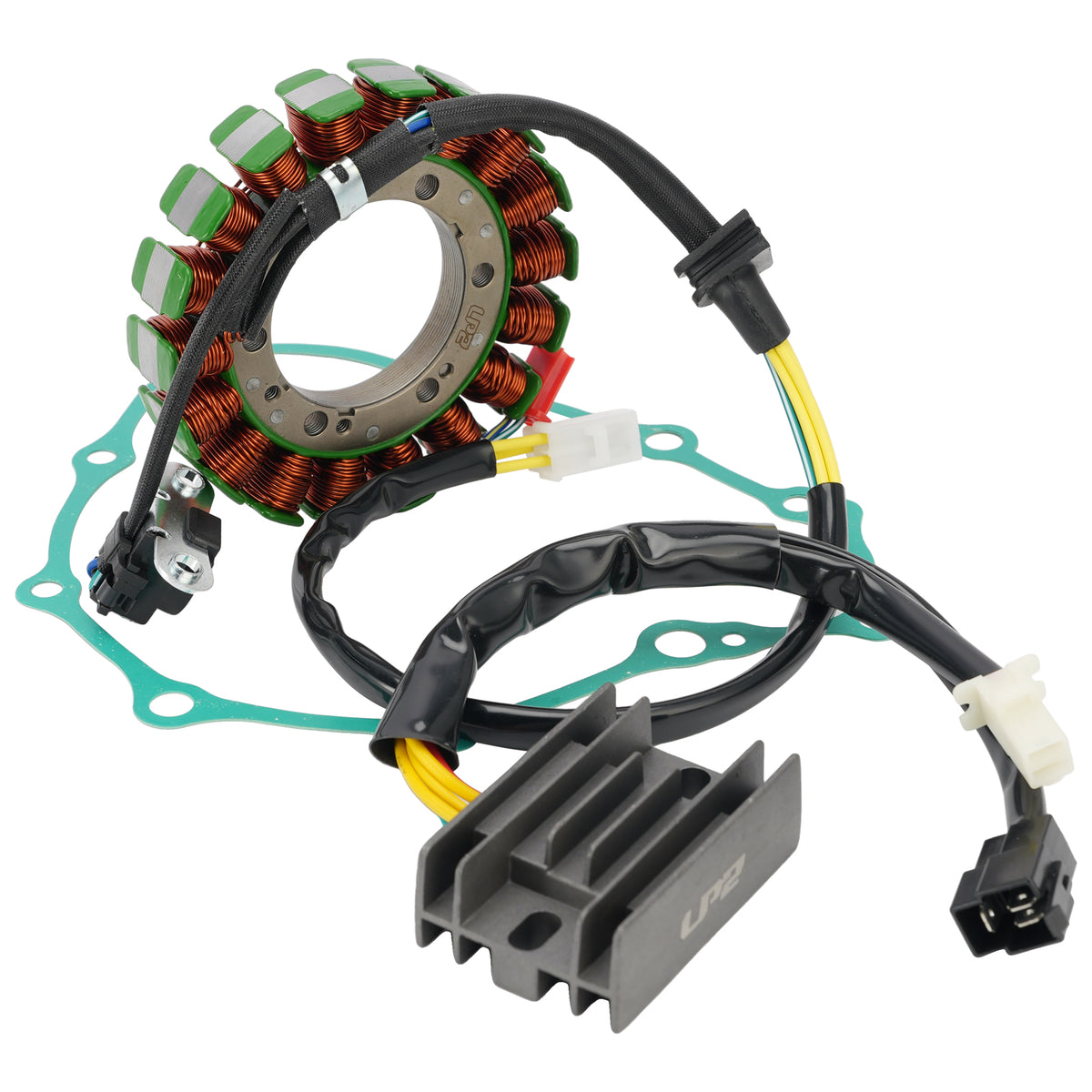 2005-2008 Honda XR400 Motard 07 06 Stator Regulator Rectifier with Gasket