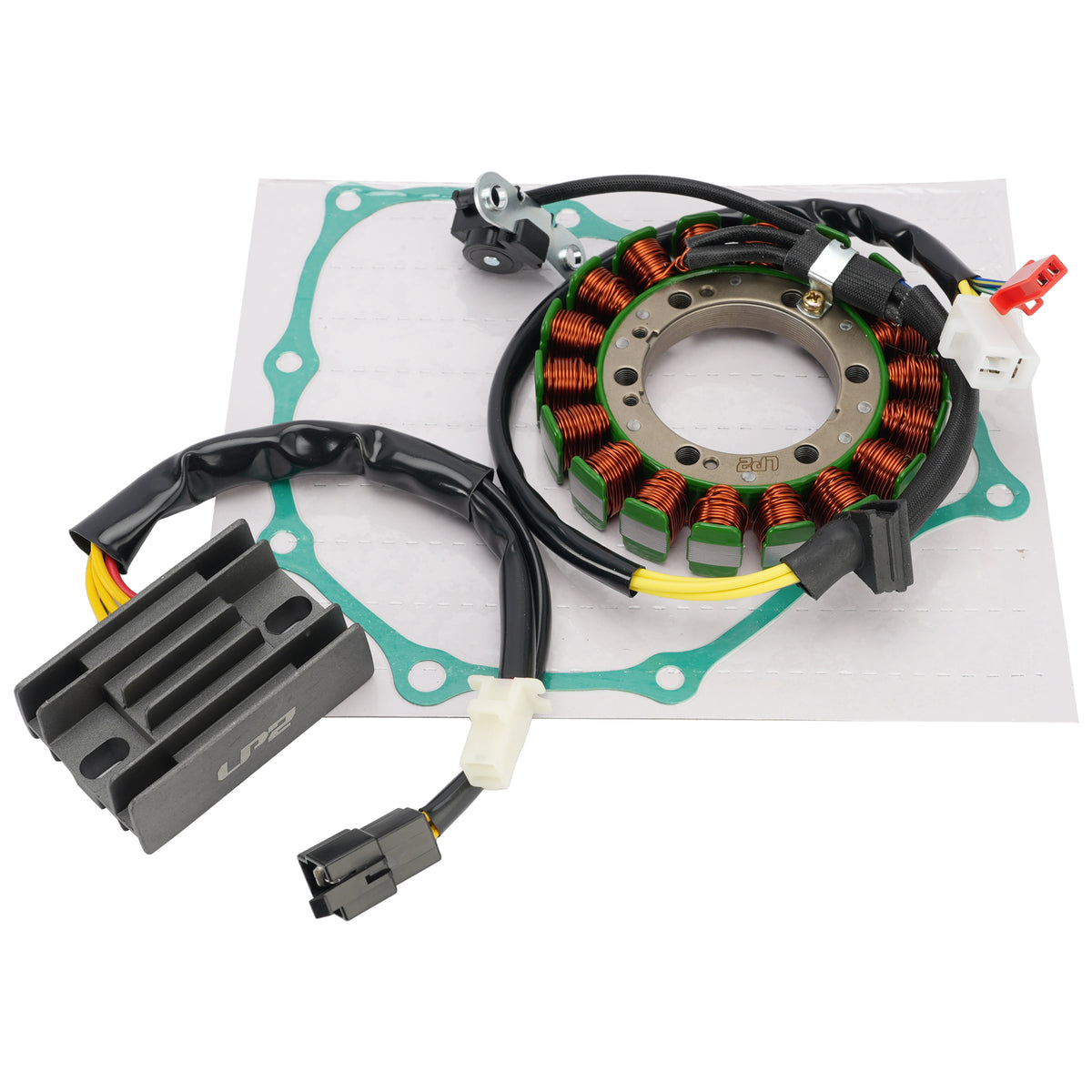 2005-2008 Honda XR400 Motard 07 06 Stator Regulator Rectifier with Gasket