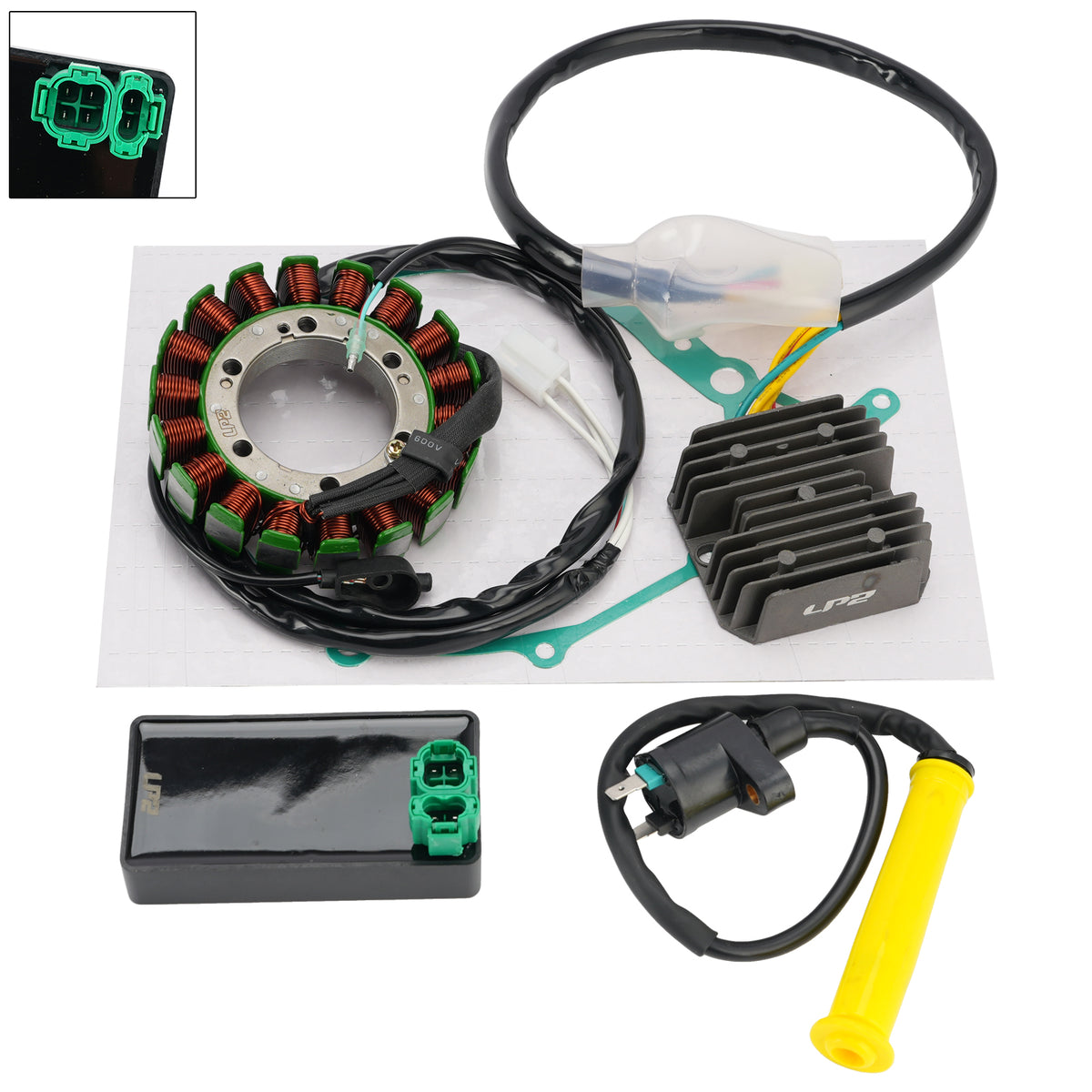 1993-2025 Honda XR650 L XR650L Stator Regulator CDI Box Ignition Coil Gasket