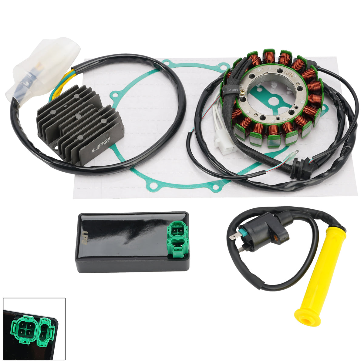 1993-2025 Honda XR650 L XR650L Stator Regulator CDI Box Ignition Coil Gasket