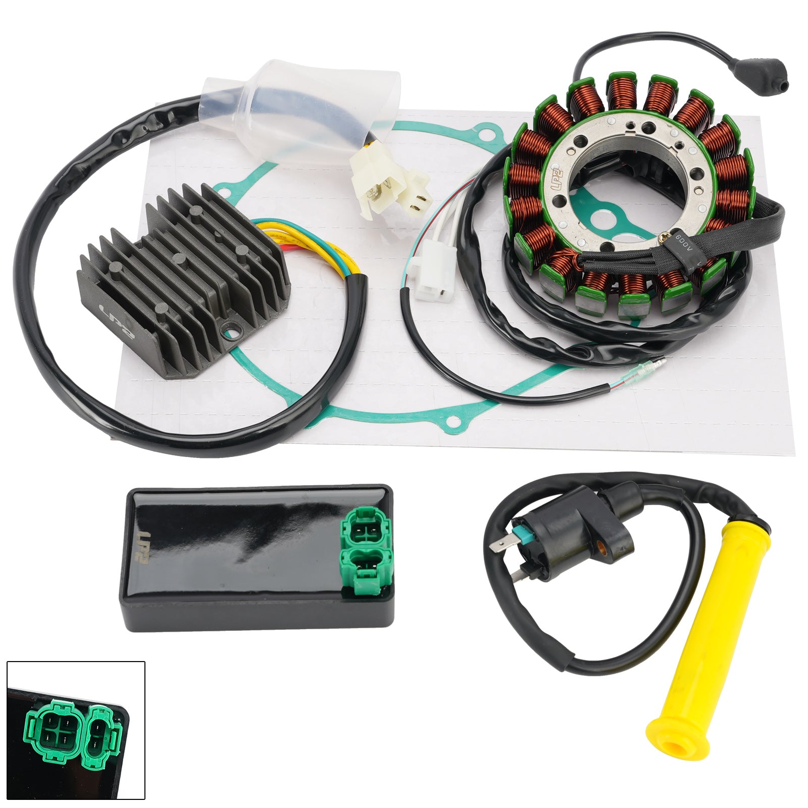 1993-2025 Honda XR650 L XR650L Stator Regulator CDI Box Ignition Coil Gasket