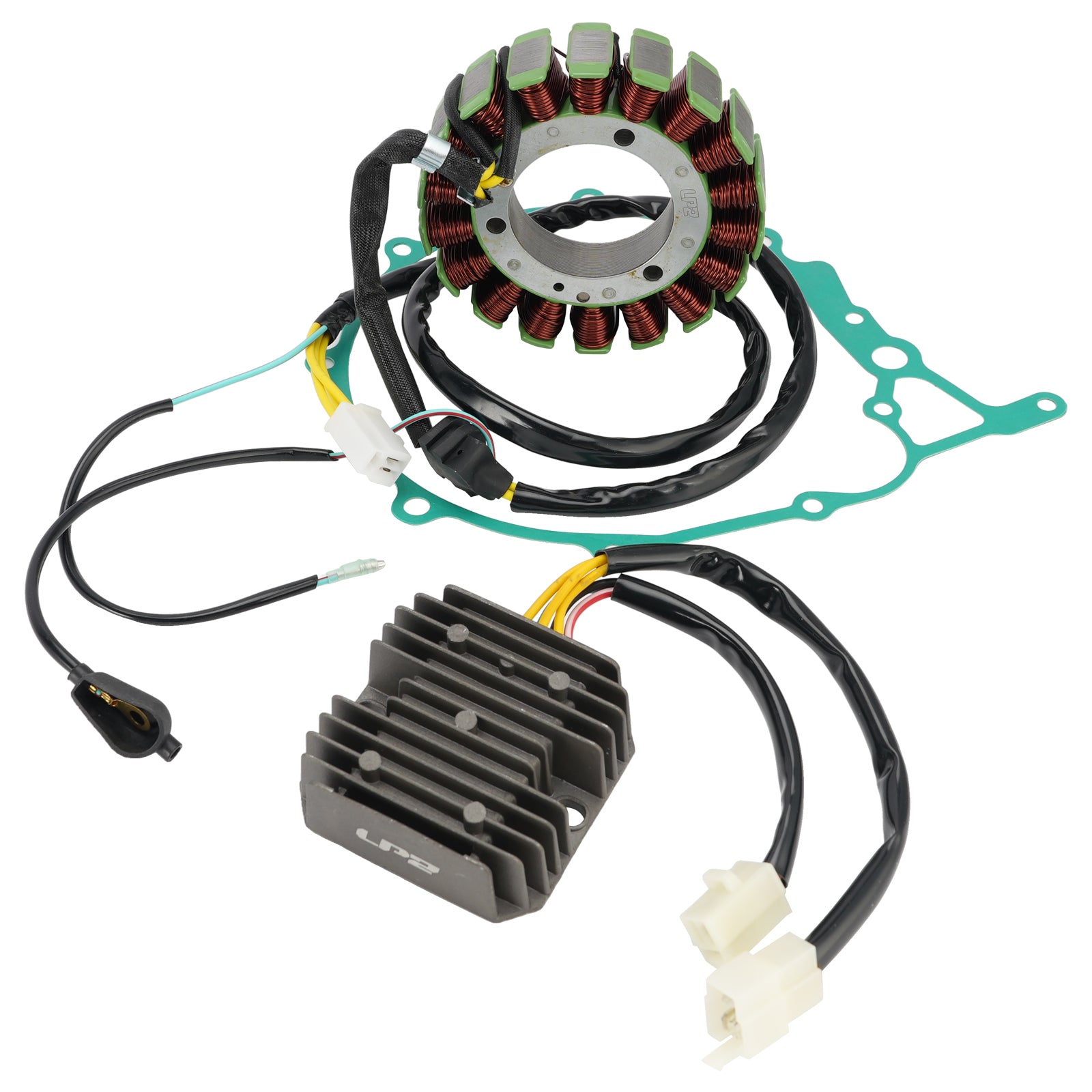 1988-1989 Honda NX500 NX650 Dominator Stator Regulator Rectifier with Gasket