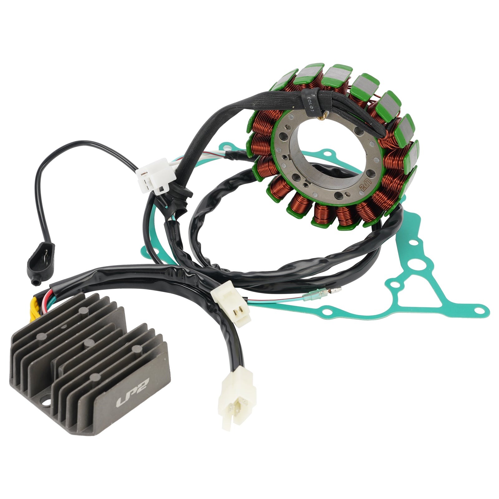 1990-1994 Honda NX500 NX650 Dominator Stator Regulator Rectifier with Gasket