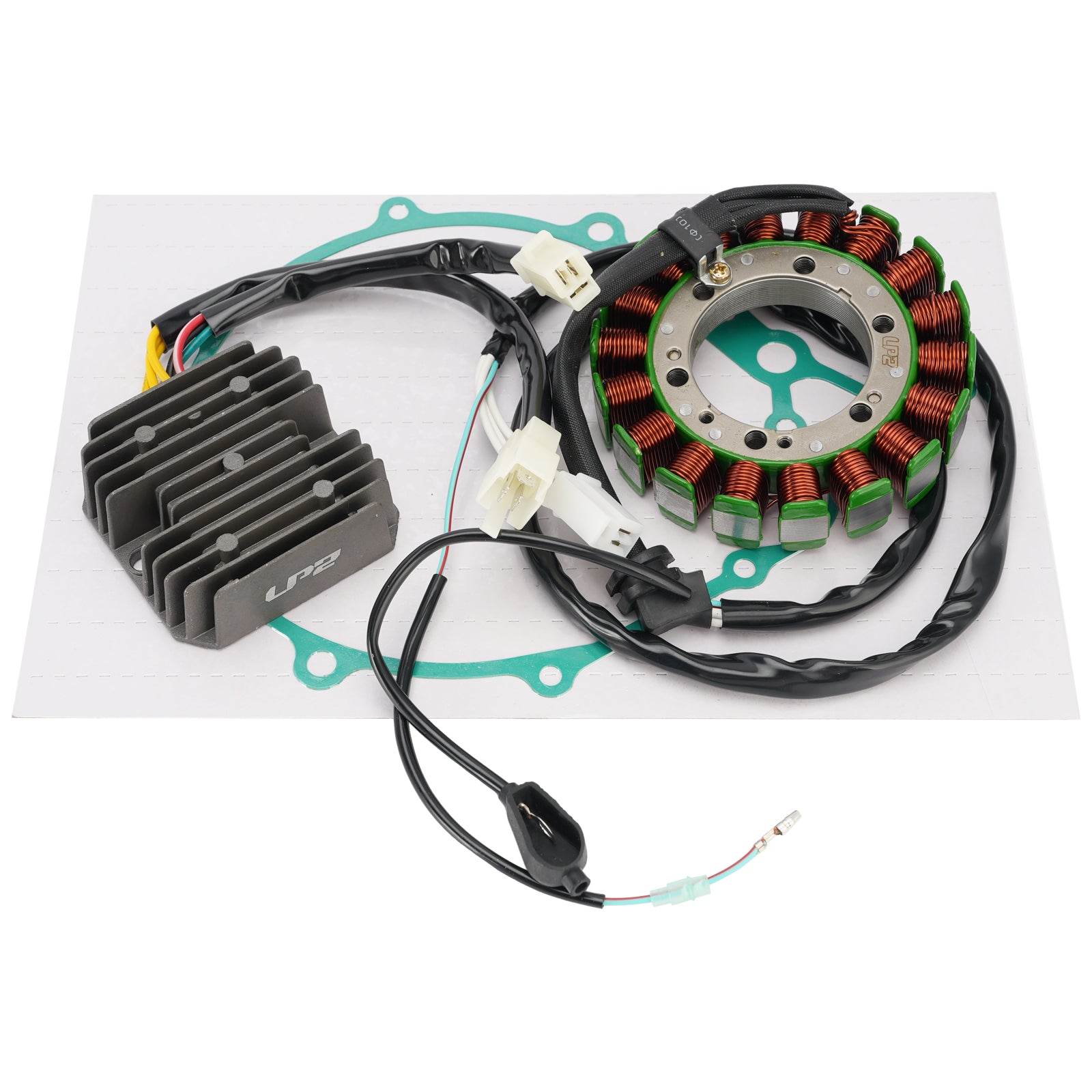 1990-1994 Honda NX500 NX650 Dominator Stator Regulator Rectifier with Gasket