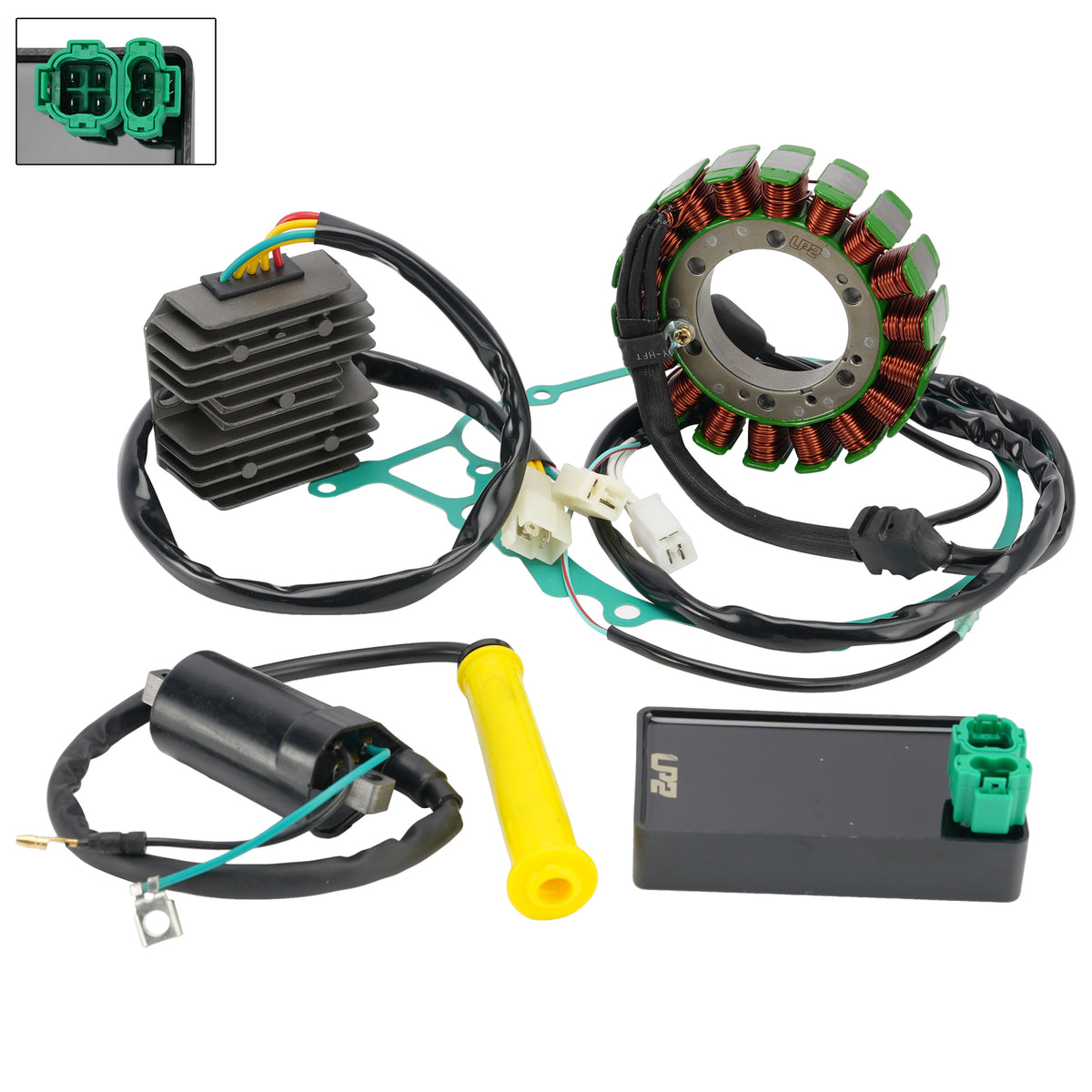 1995-2000 Honda NX650 Dominator Stator Regulator CDI Box Ignition Coil Gasket