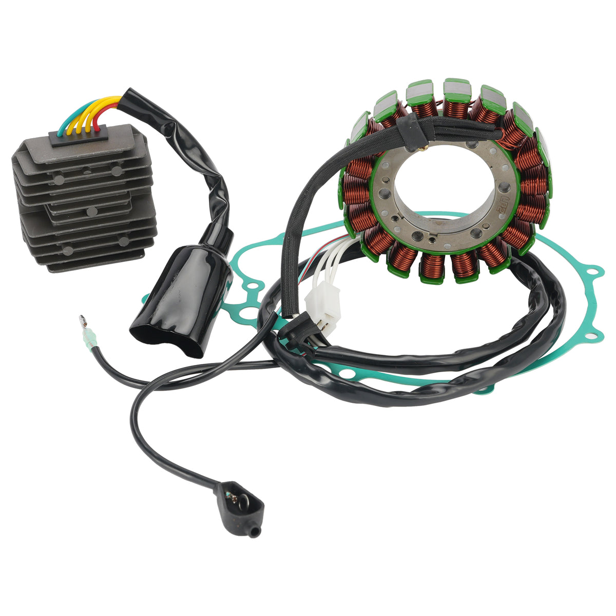 1997-2000 Honda SLR650 FX650 Vigor Stator Regulator Rectifier with Gasket