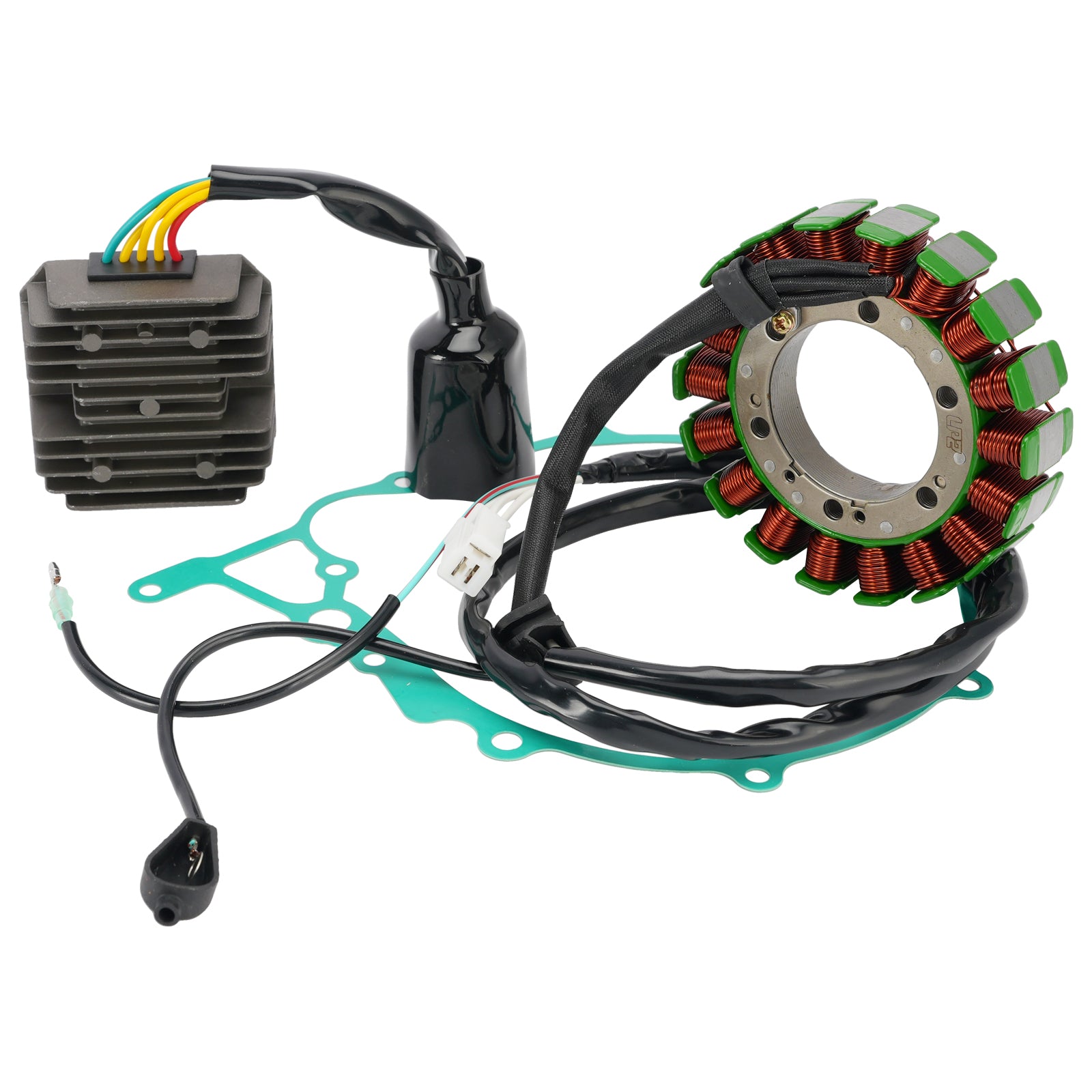 1997-2000 Honda SLR650 FX650 Vigor Stator Regulator Rectifier with Gasket