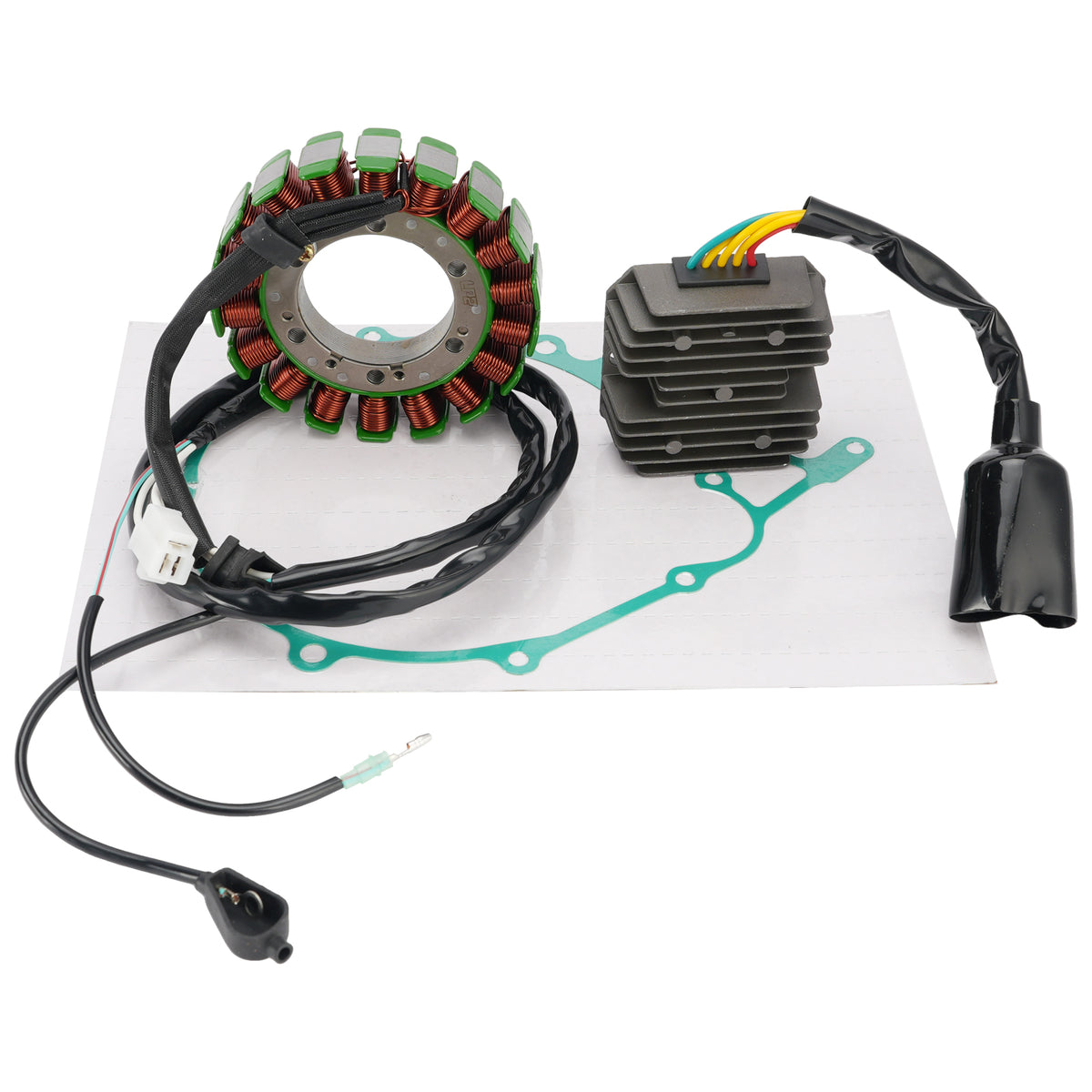 1997-2000 Honda SLR650 FX650 Vigor Stator Regulator Rectifier with Gasket