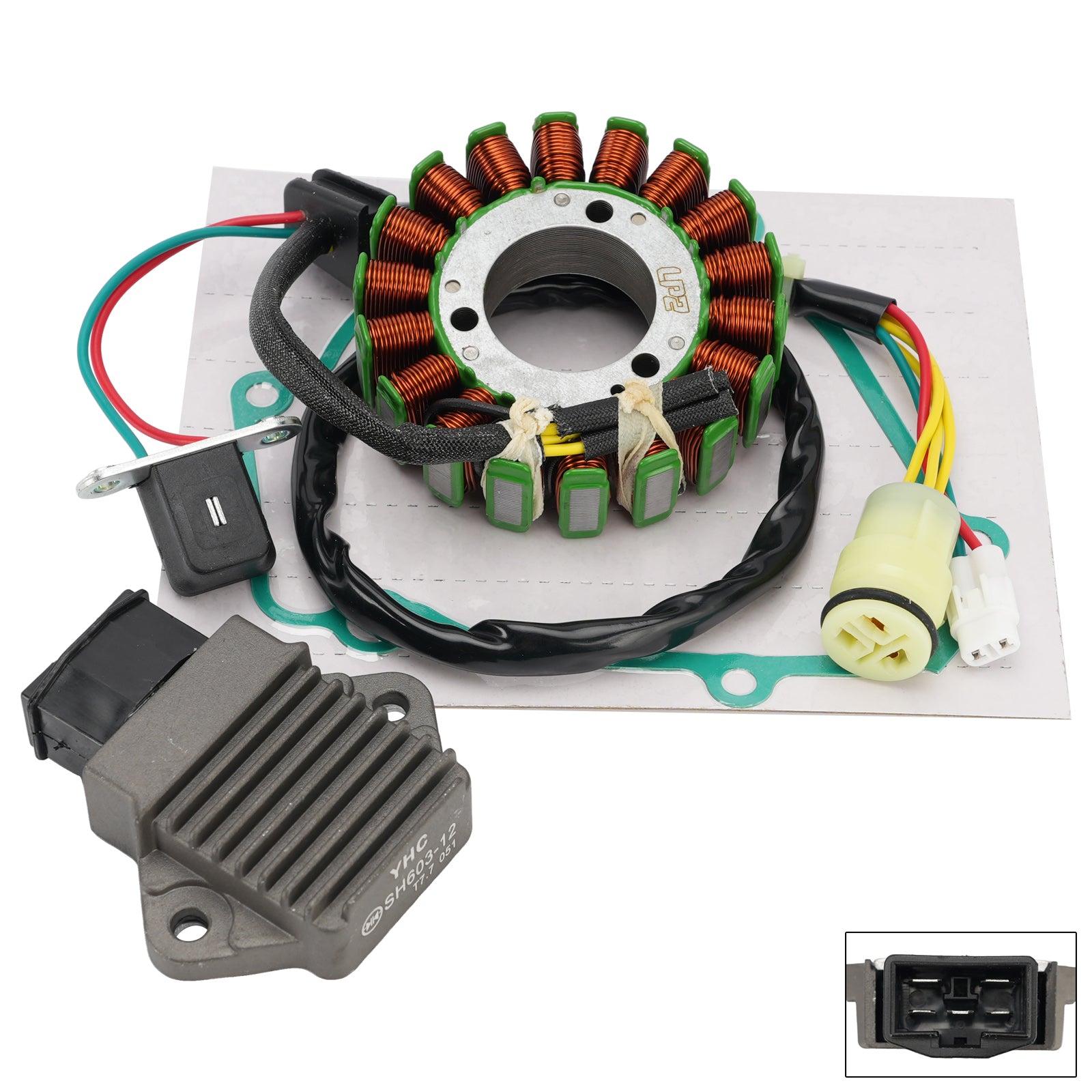 2016-2020 SWM SM500R RS500R RS300R Stator Regulator Rectifier with Gasket