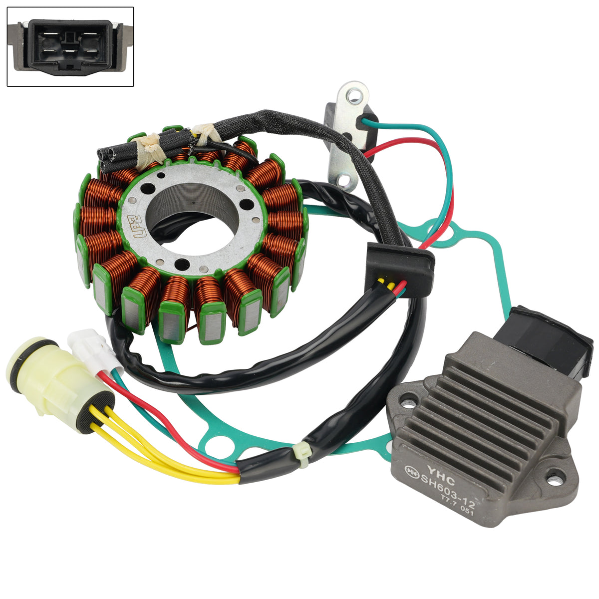 2016-2020 SWM SM500R RS500R RS300R Stator Regulator Rectifier with Gasket