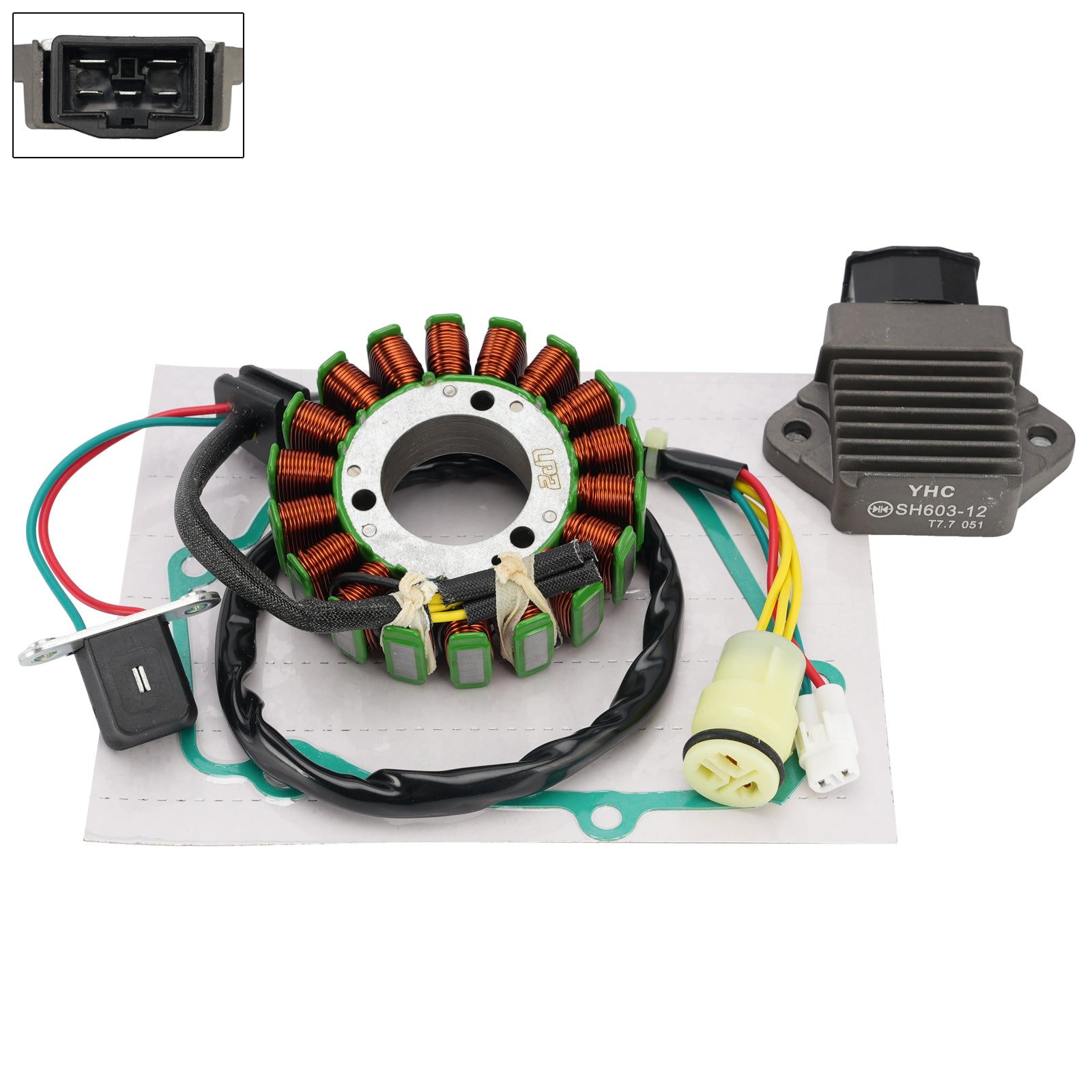 2016-2020 SWM SM500R RS500R RS300R Stator Regulator Rectifier with Gasket