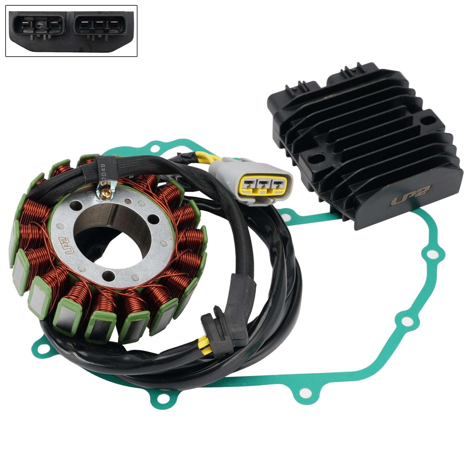 Stels Guepard 650 800 850 Dominator 800 Stator Regulator Rectifier w/Gasket