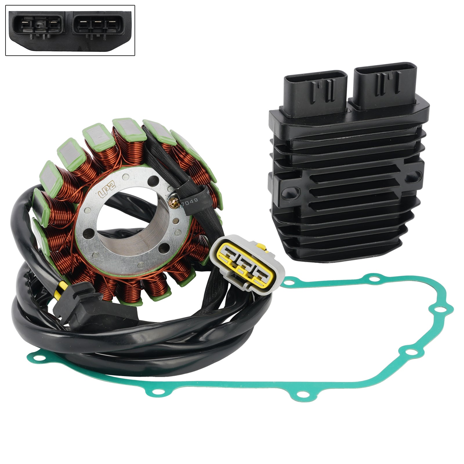 Stels Guepard 650 800 850 Dominator 800 Stator Regulator Rectifier w/Gasket