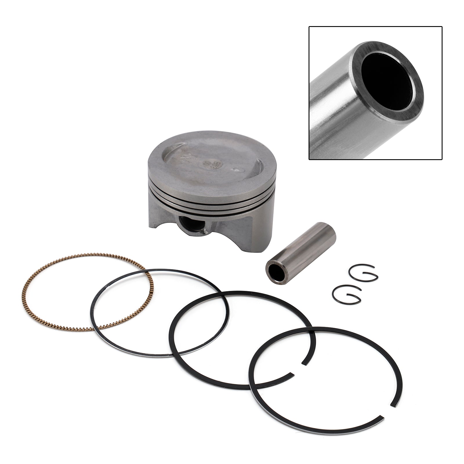 2004-2007 Yamaha Xg250 Tricker Xt250 Piston Ring Rebuild Kit 74Mm 5Xt-11631-00