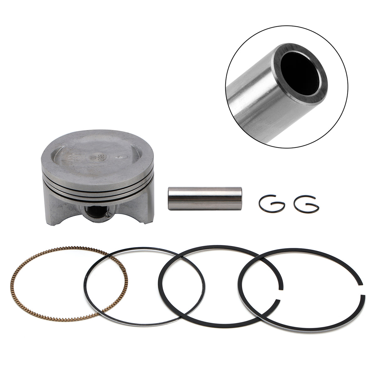 2004-2007 Yamaha Xg250 Tricker Xt250 Piston Ring Rebuild Kit 74Mm 5Xt-11631-00