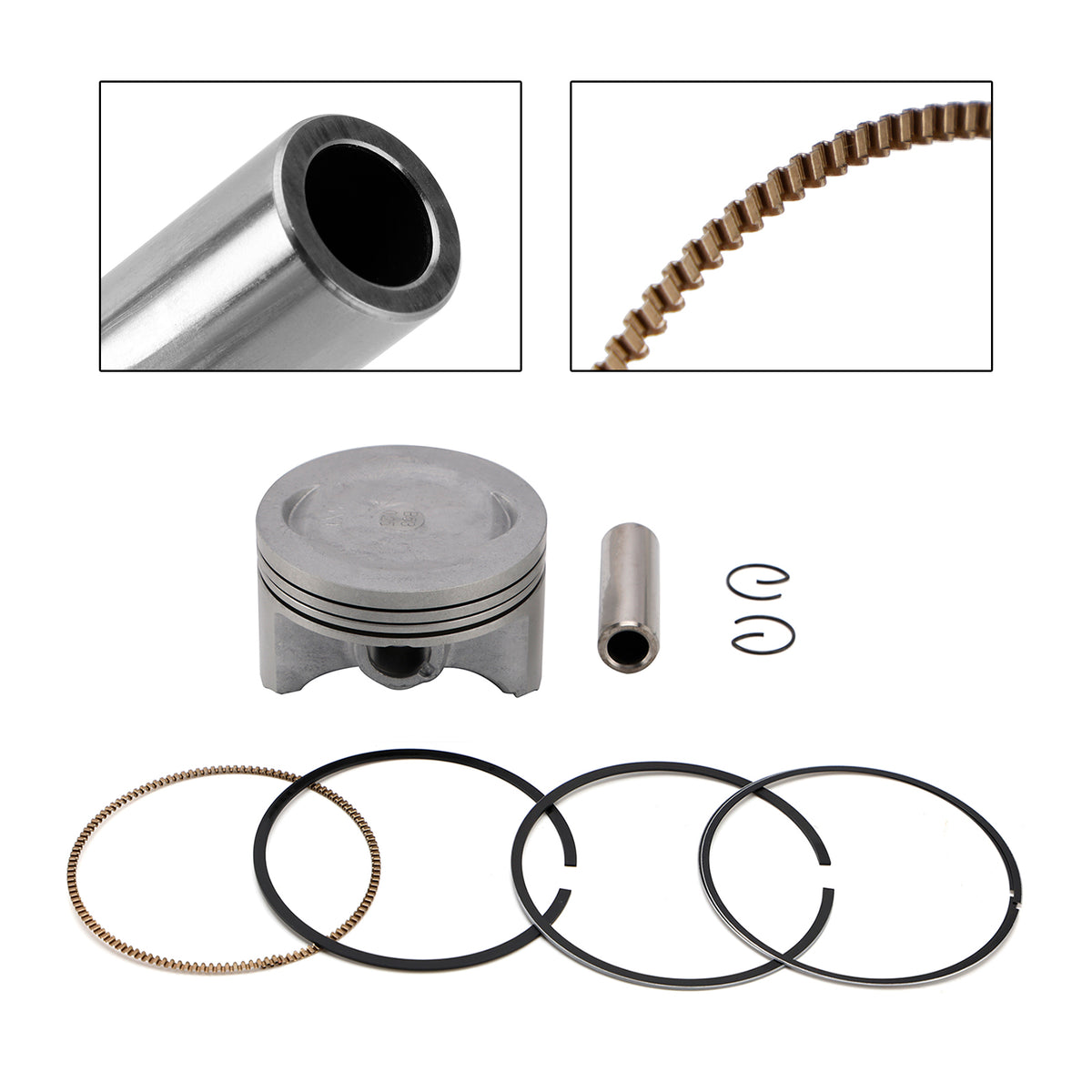 2004-2007 Yamaha Xg250 Tricker Xt Piston Ring Rebuild Kit 74.25Mm 5Xt-11631-00
