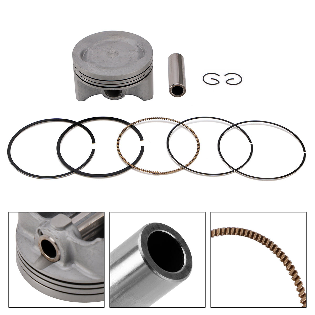 2004-2007 Yamaha Xg250 Tricker Xt250 Piston Ring Rebuild Kit 74.5Mm 5Xt-11631-00