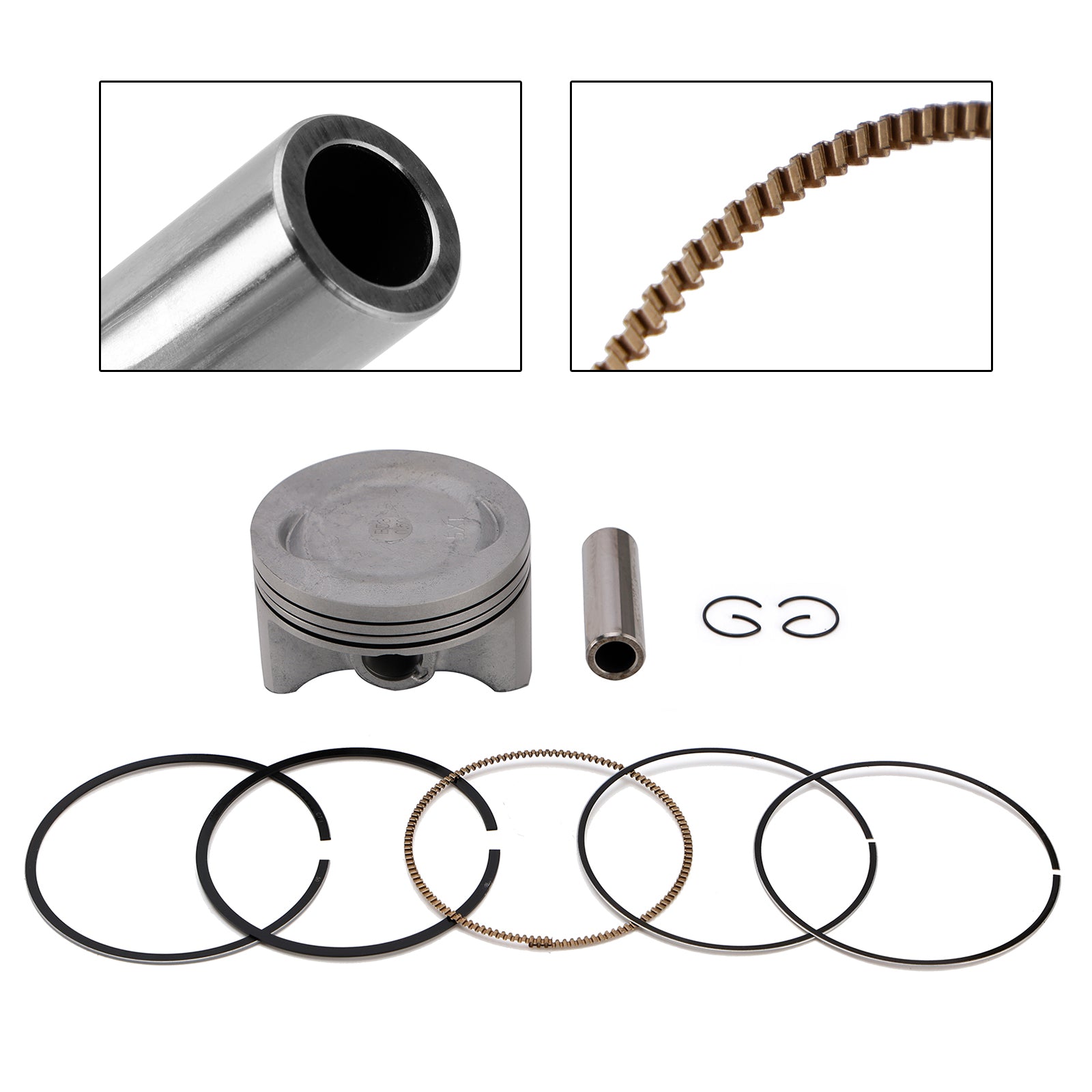 2004-2007 Yamaha Xg250 Tricker Xt250 Piston Ring Rebuild Kit 74.5Mm 5Xt-11631-00