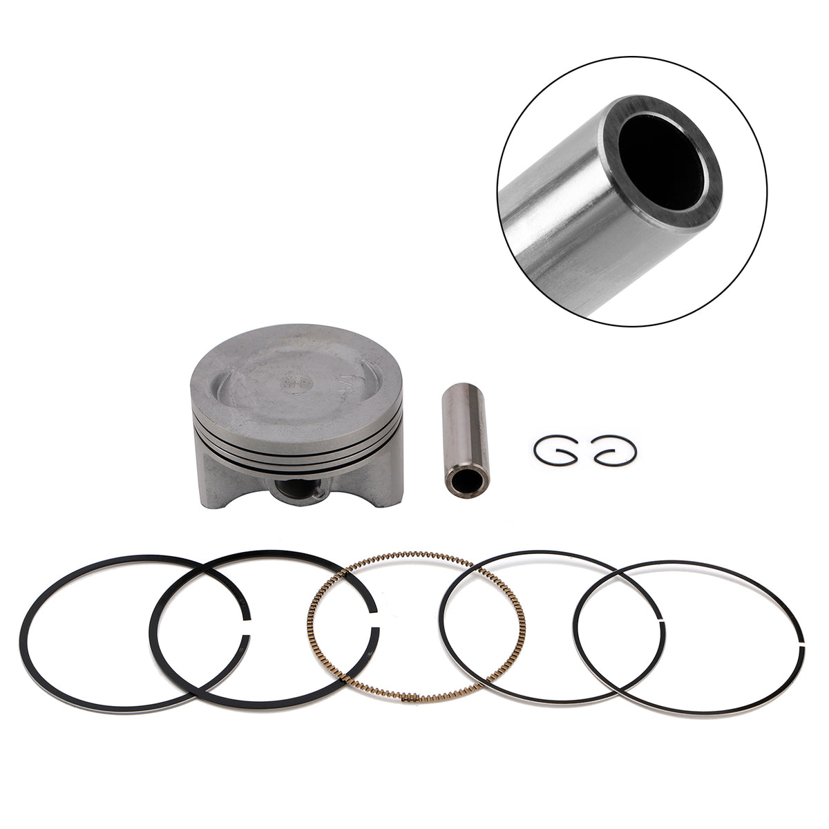 2004-2007 Yamaha Xg250 Tricker Xt250 Piston Ring Rebuild Kit 74.5Mm 5Xt-11631-00