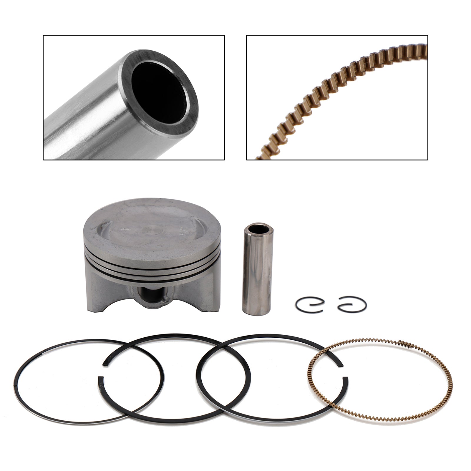2004-2007 Yamaha Xg250 Tricker Xt Piston Ring Rebuild Kit 74.75Mm 5Xt-11631-00