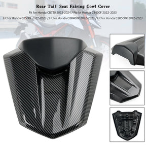 Copertura della carenatura del sedile posteriore della coda per Honda CB750 CB400F CB500F CBR400R CBR500R 22-23