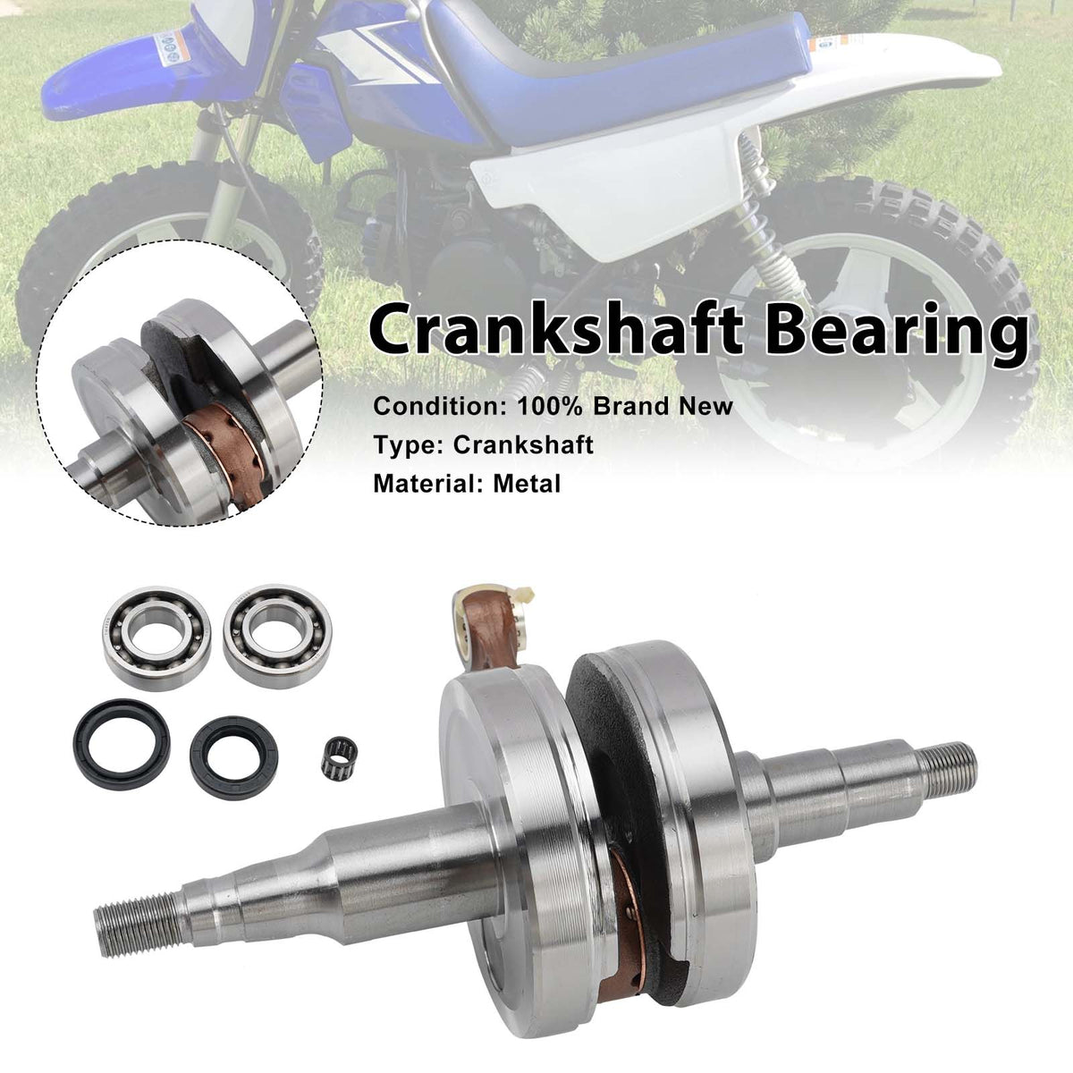 1983-2006 Yamaha PW80 80cc Y-Zinger Crankshaft Bearing