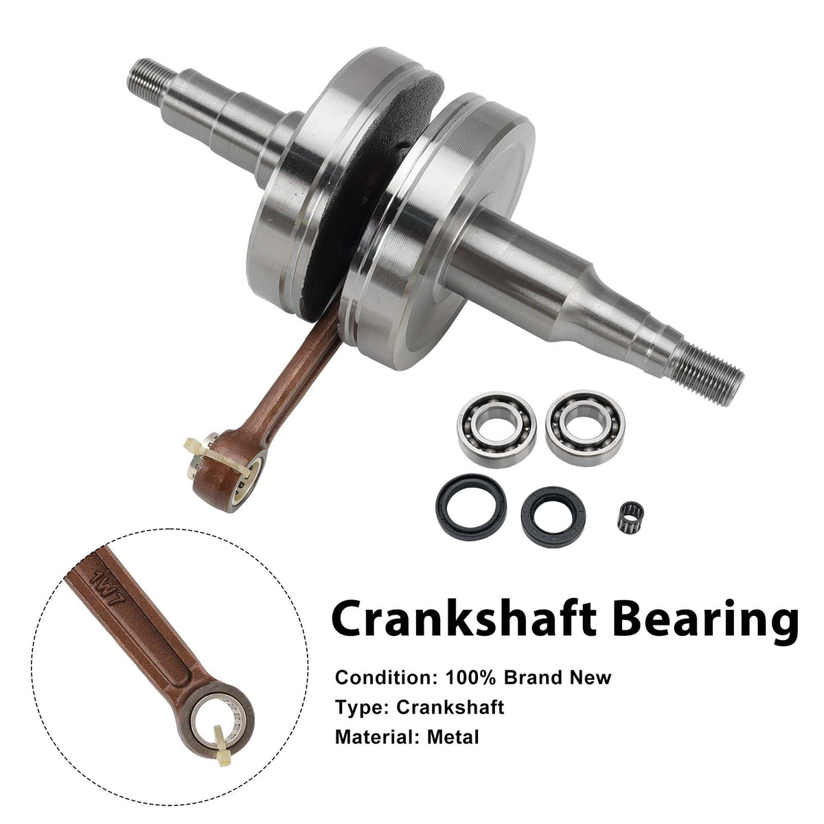 1983-2006 Yamaha PW80 80cc Y-Zinger Crankshaft Bearing