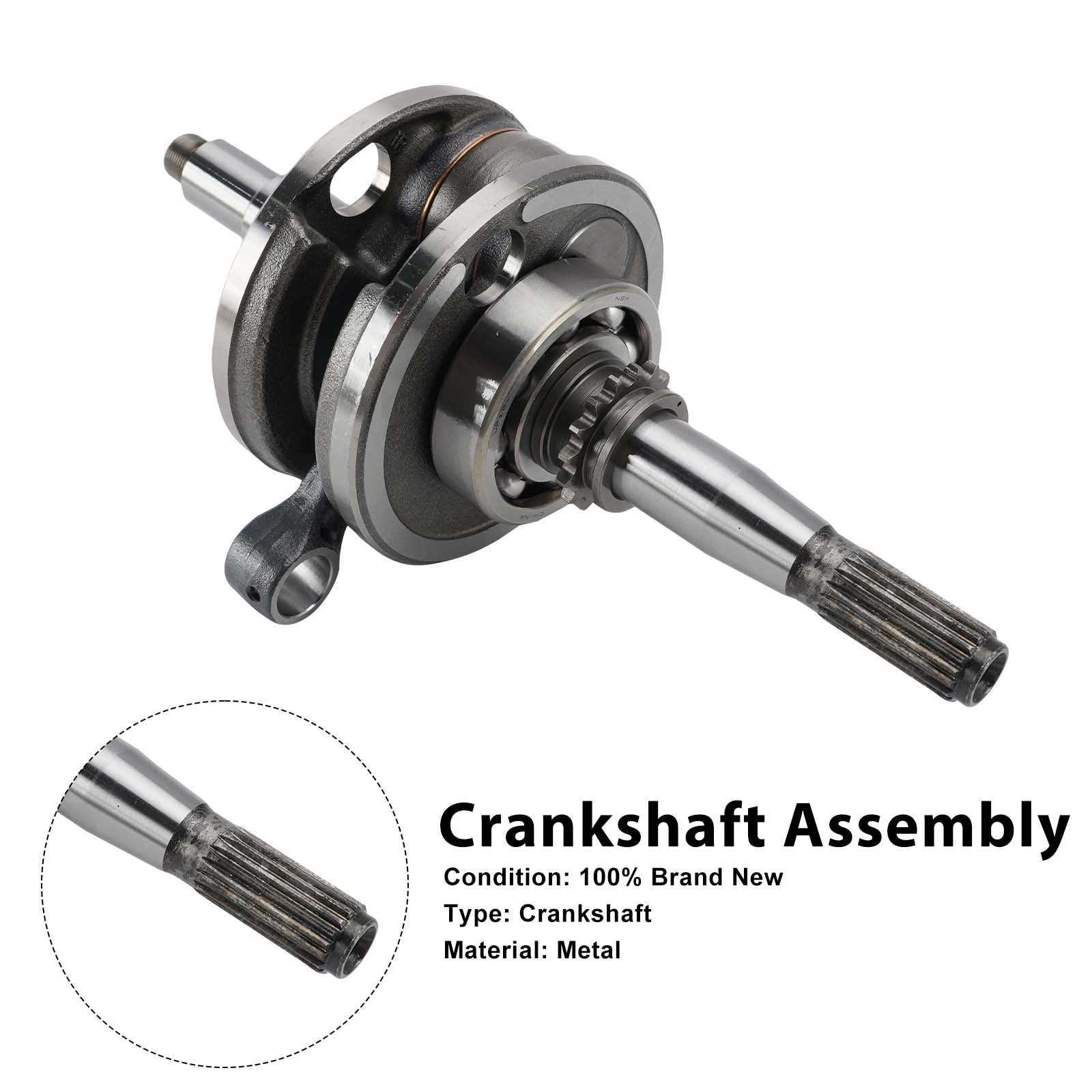 2004-2013 Yamaha YFM350X YFM350R Raptor 350 Crankshaft 1UY-11400-00-00