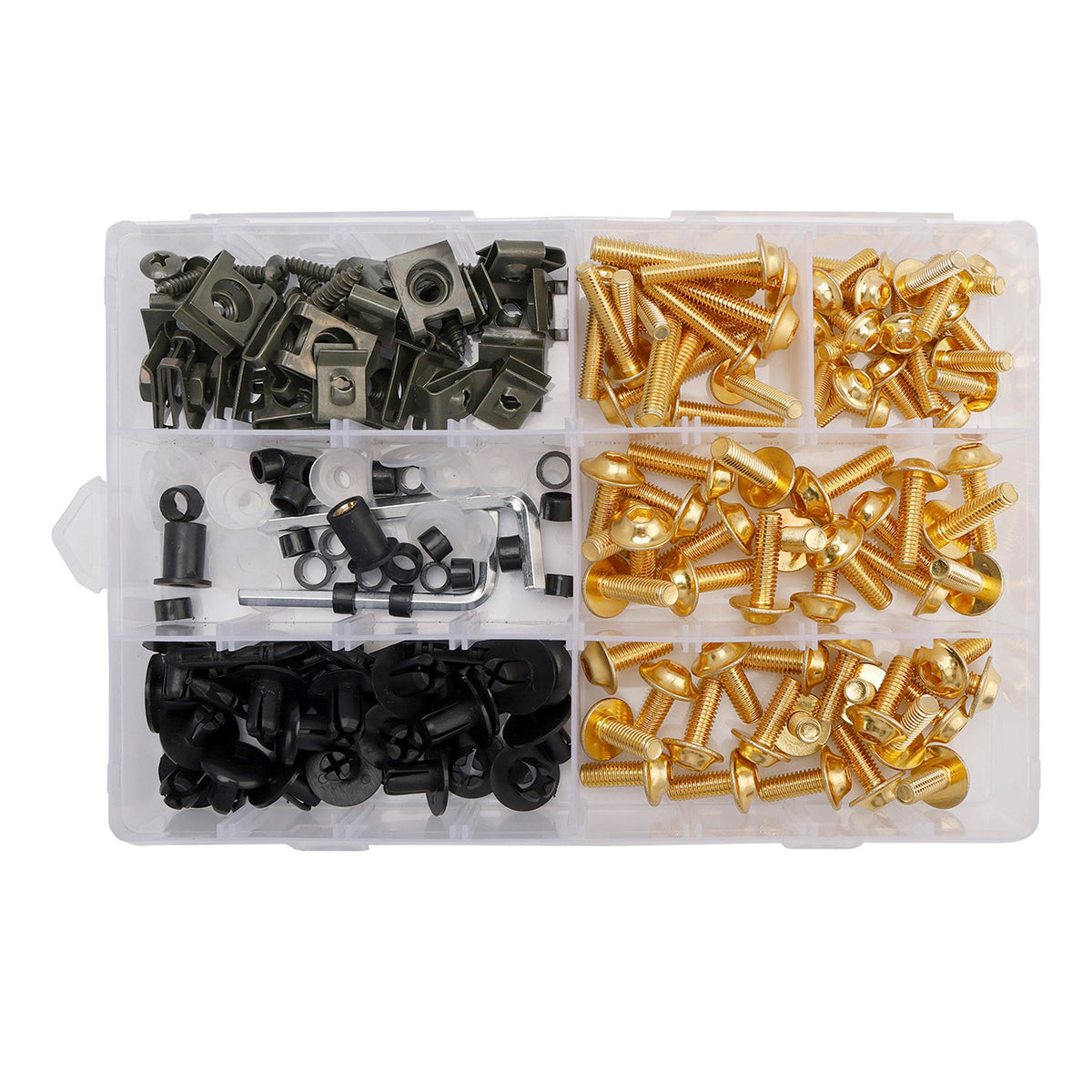 Zestaw owiewek Amotopart 2009-2012 Kawasaki ZX6R 636 z czarnego złota